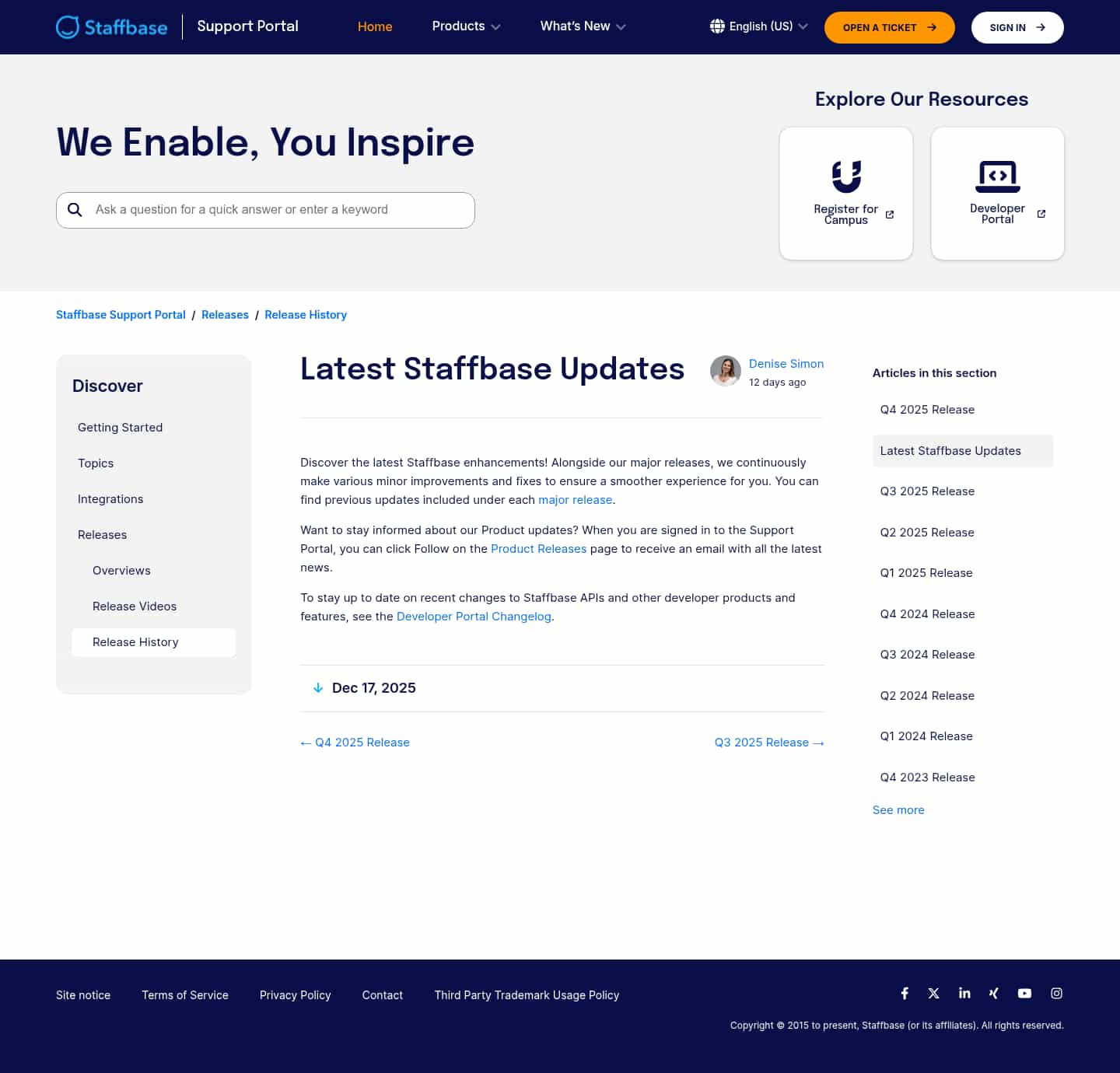 Latest website image capture