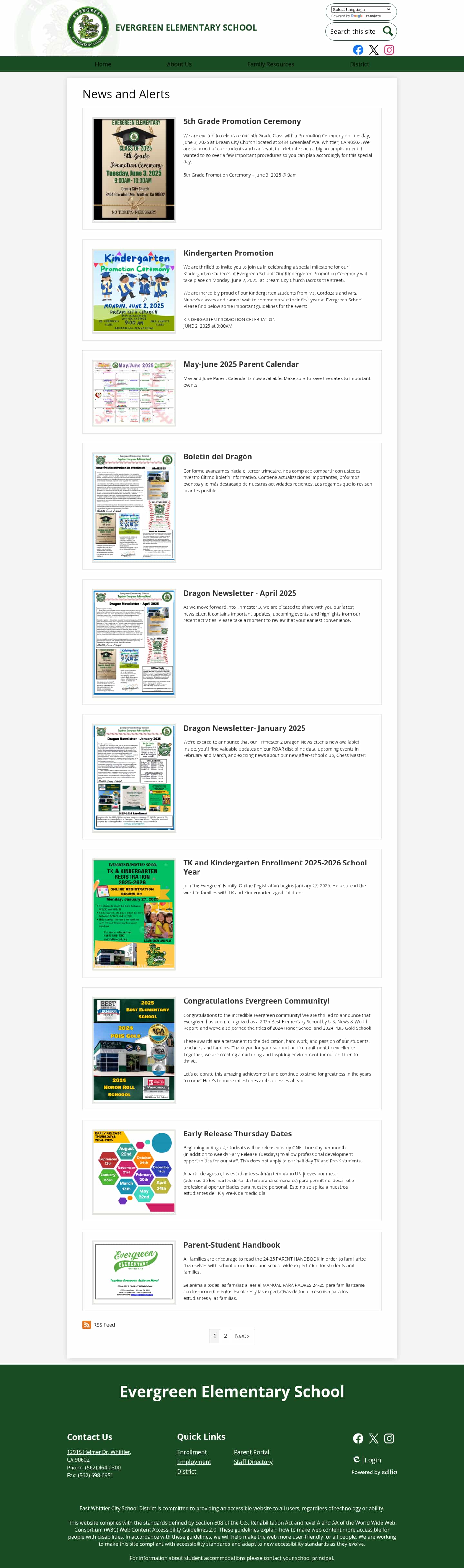 Latest website image capture