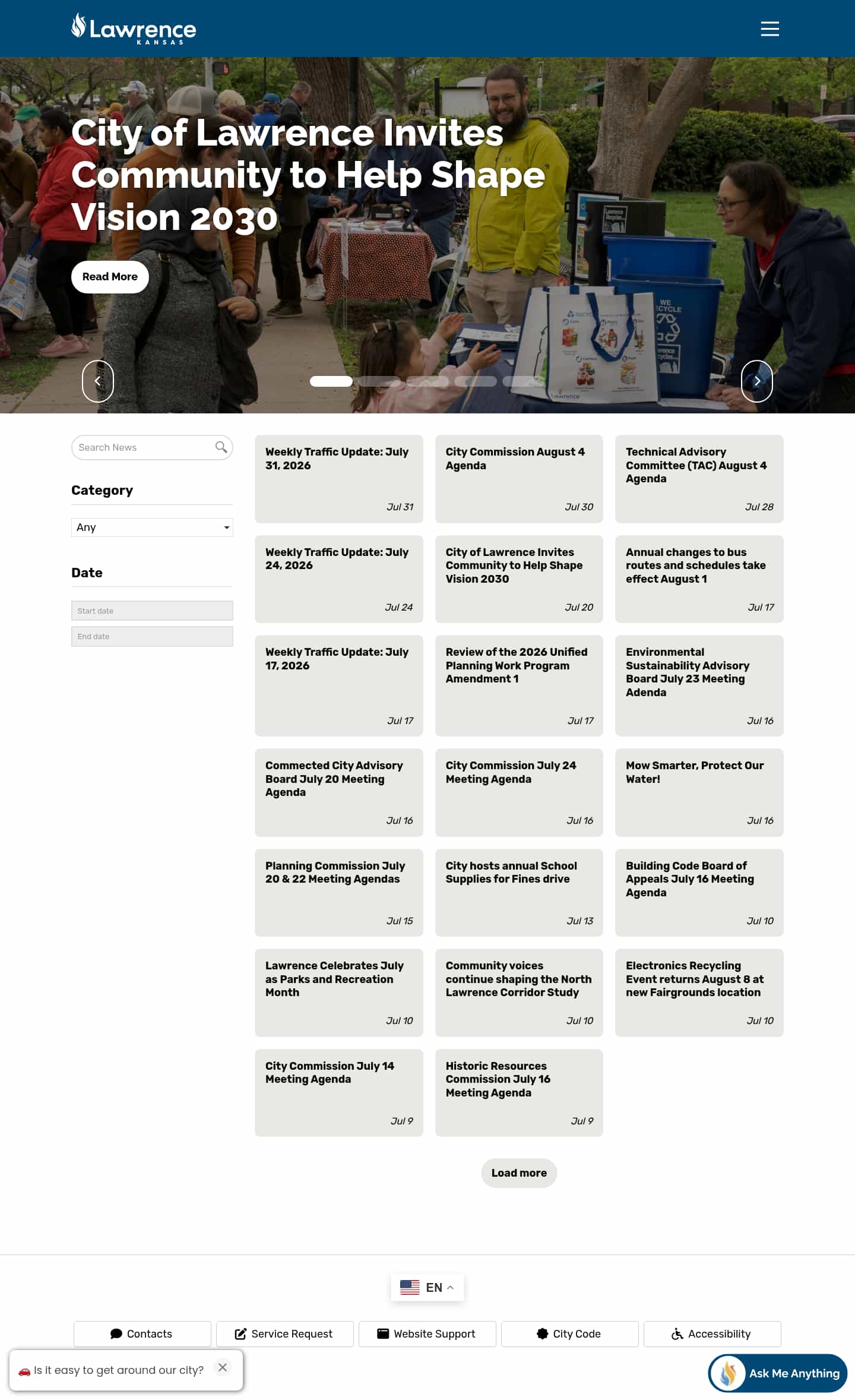 Latest website image capture