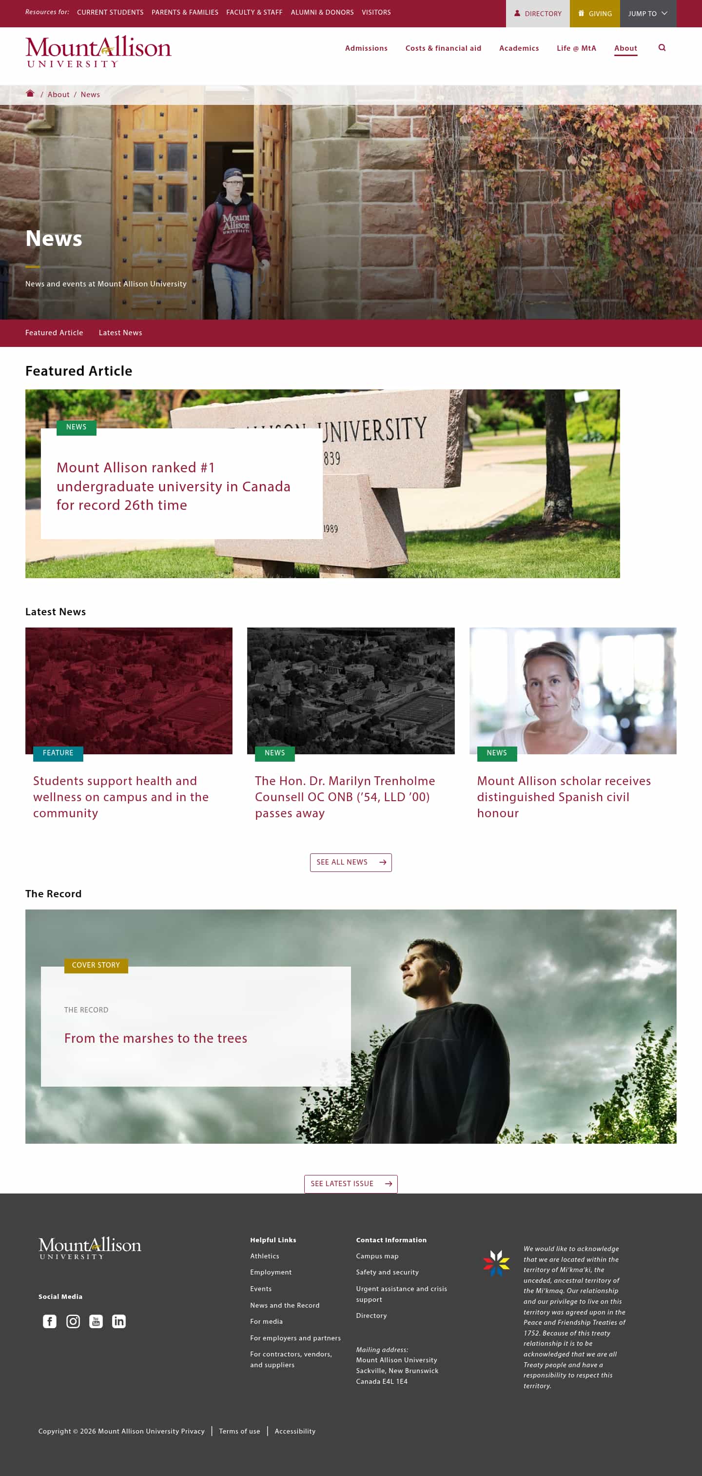 Latest website image capture