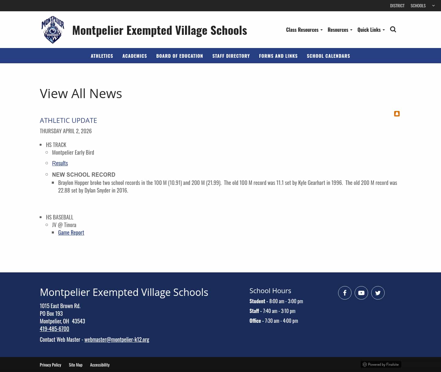 Latest website image capture