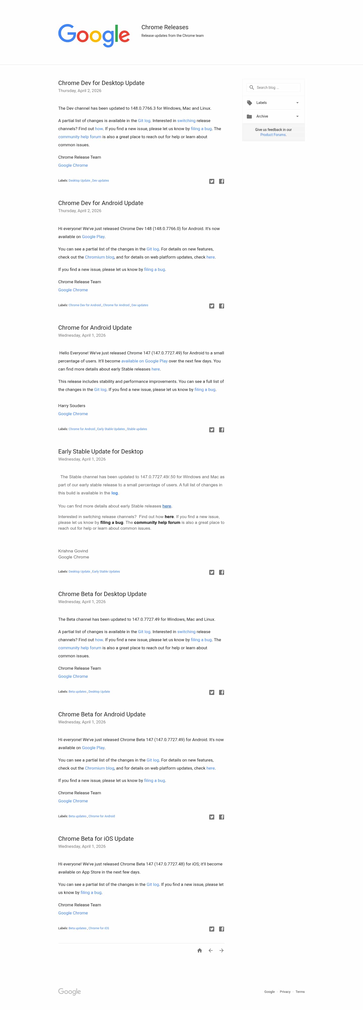 Latest website image capture