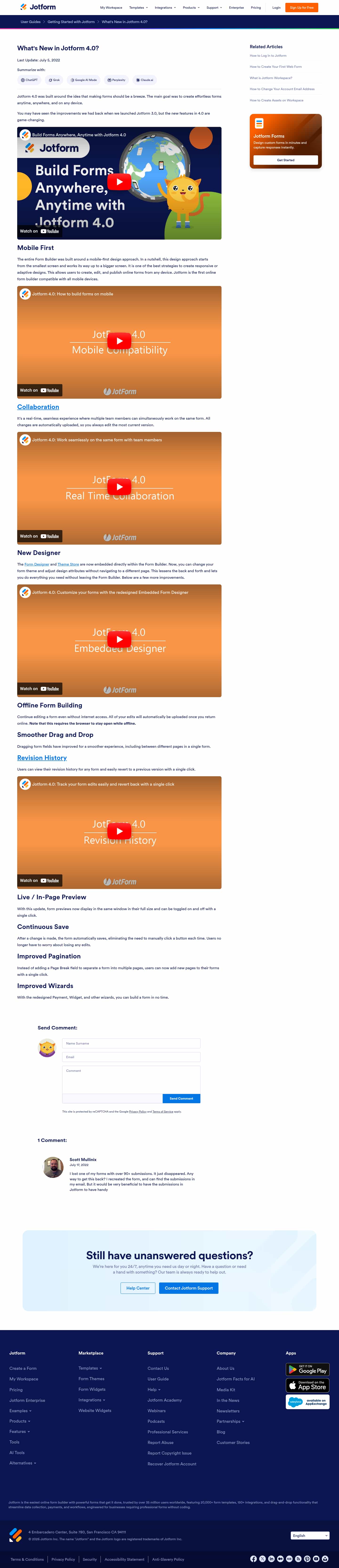 Latest website image capture