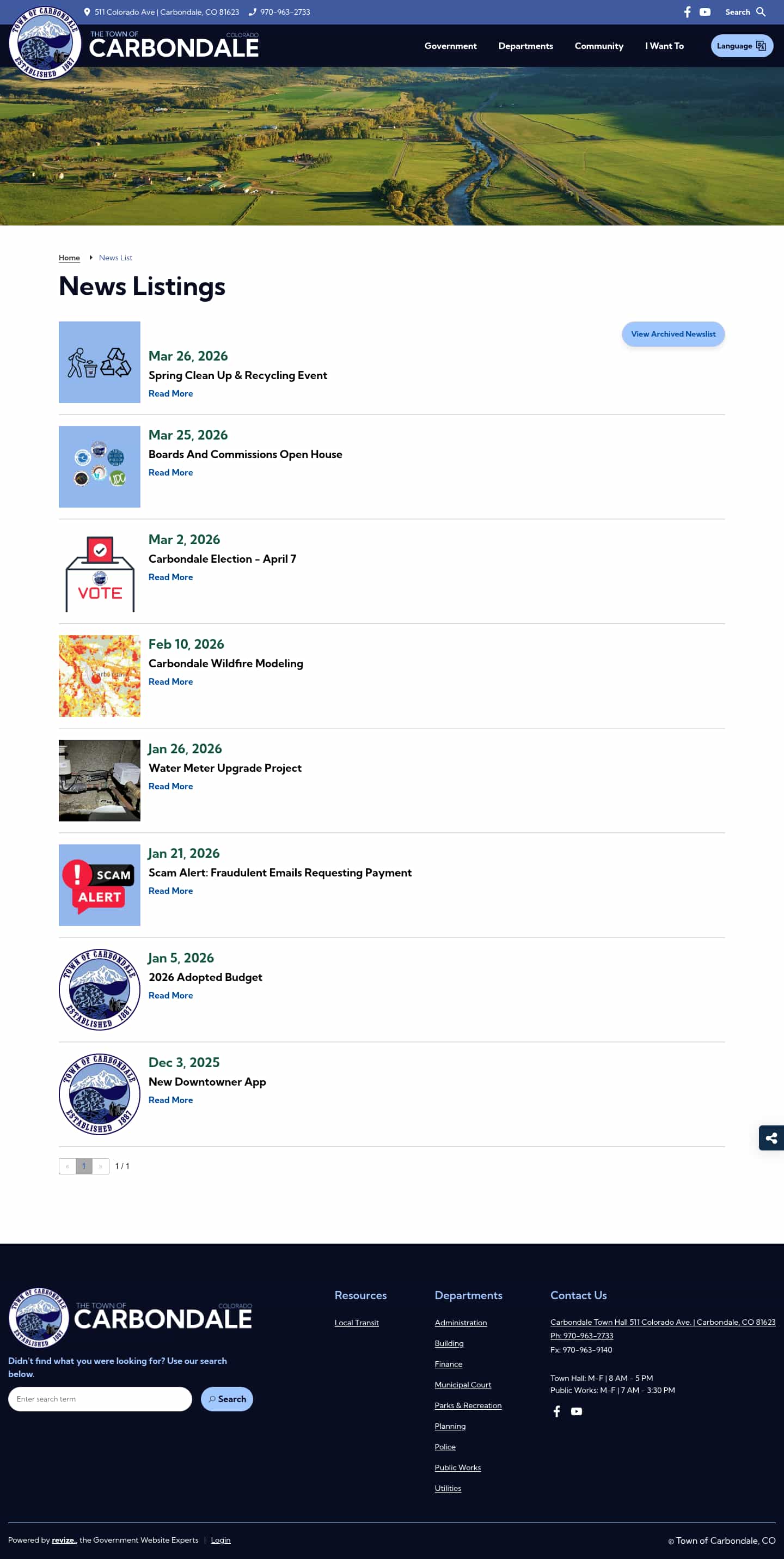 Latest website image capture