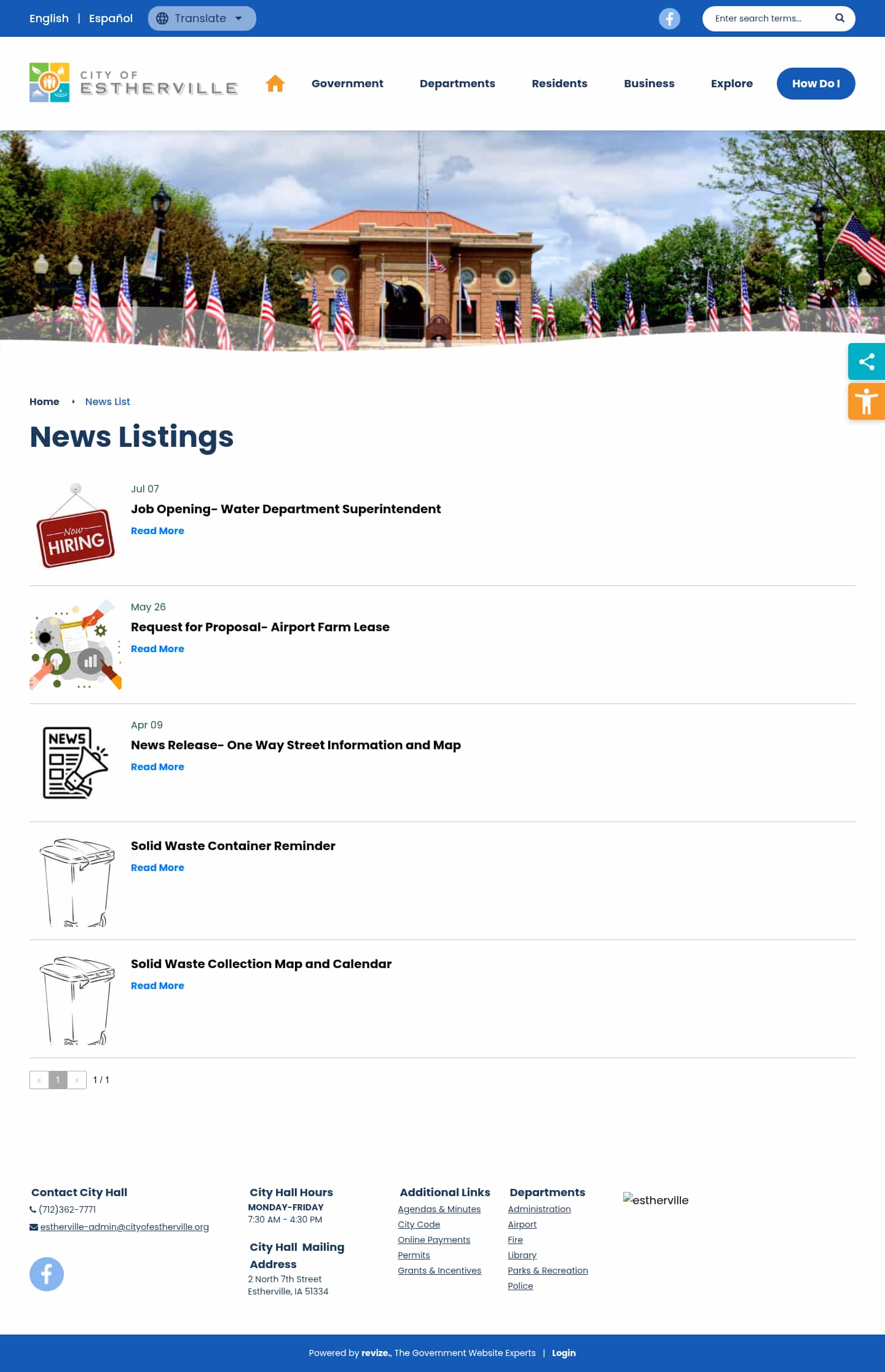 Latest website image capture
