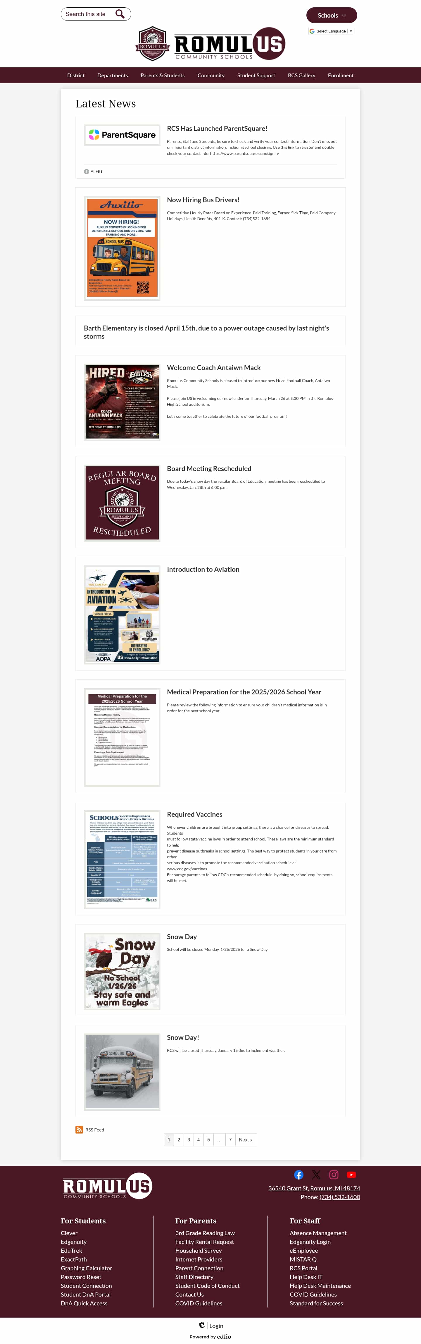 Latest website image capture