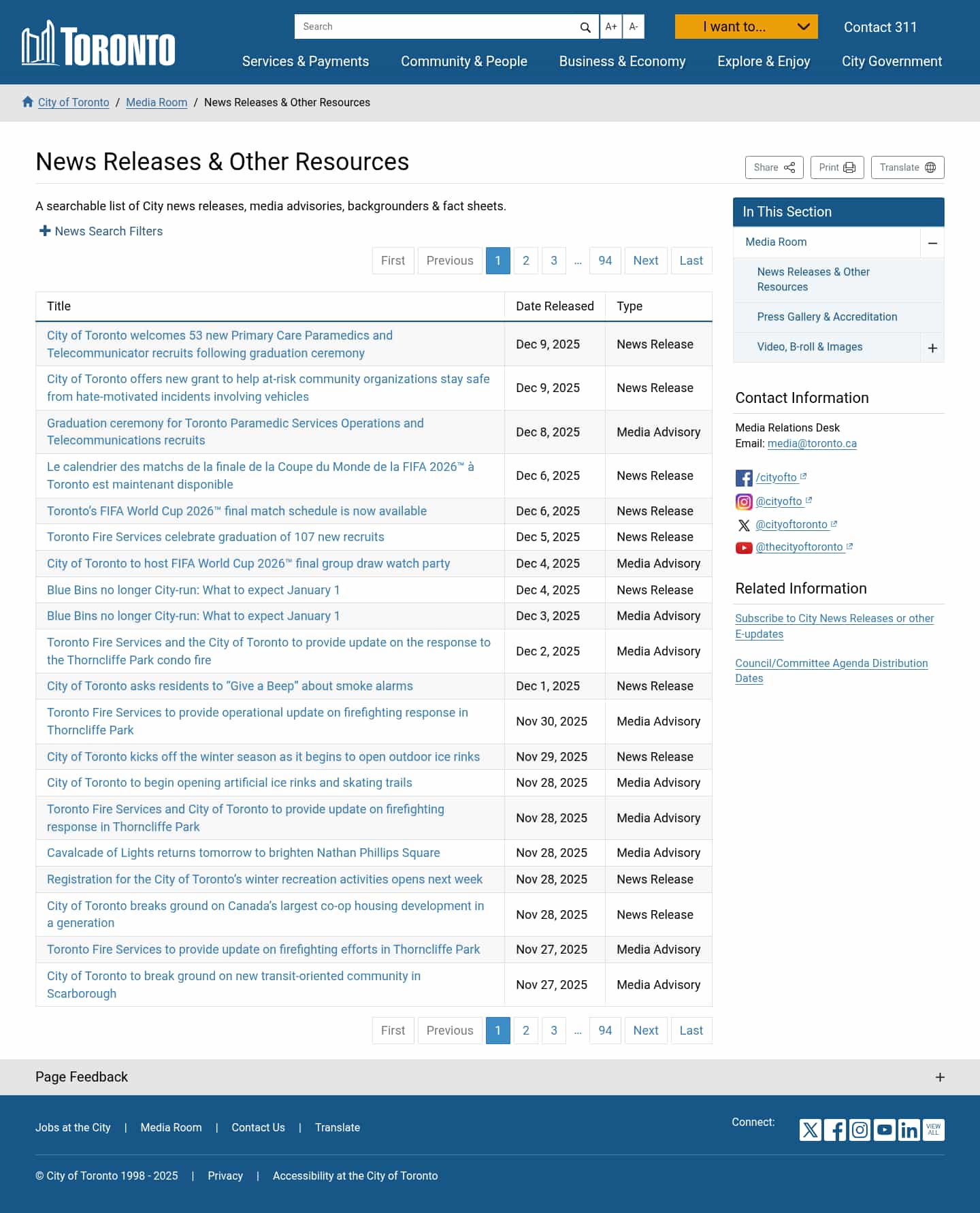 Latest website image capture