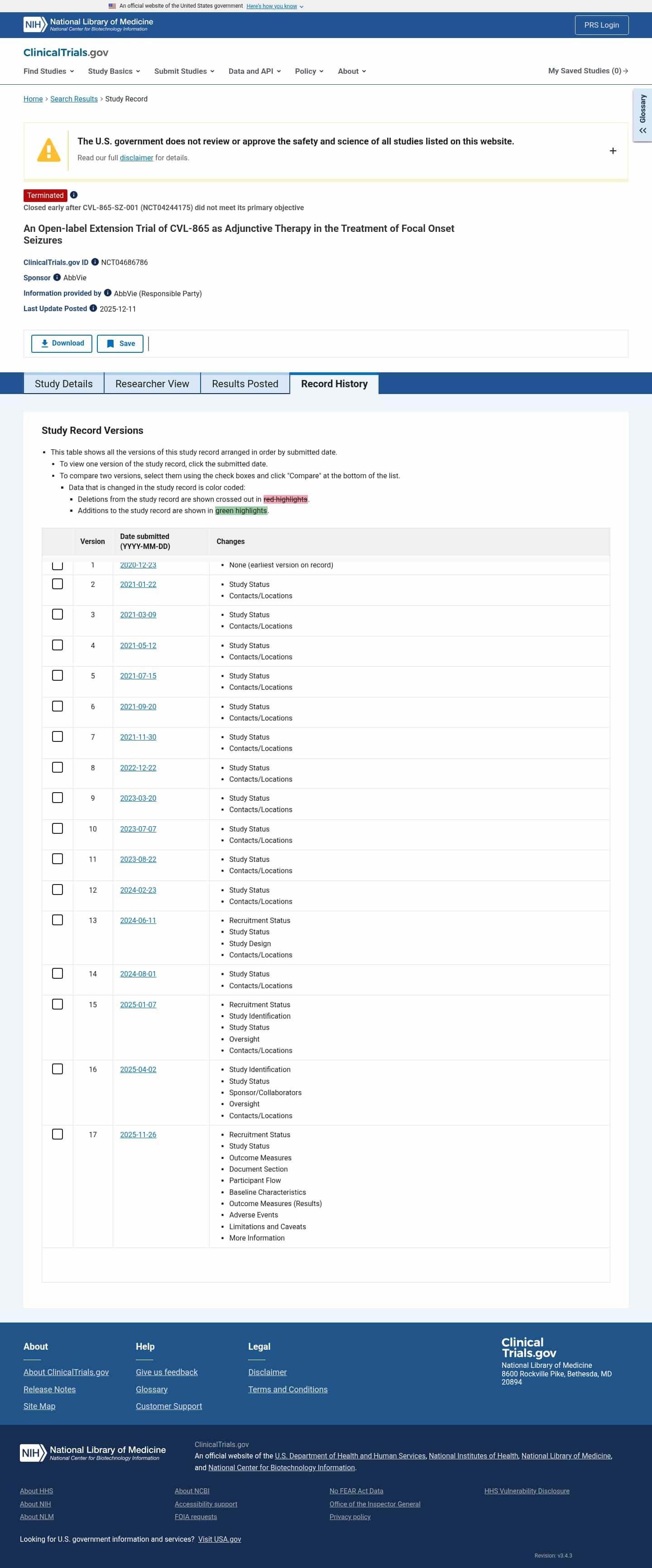 Latest website image capture
