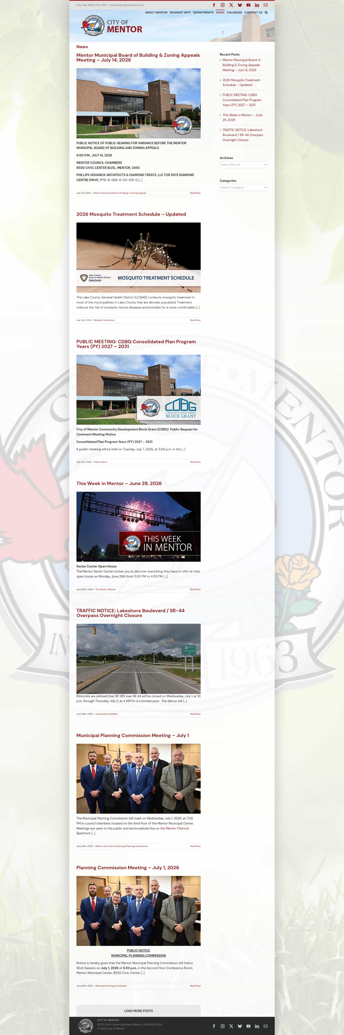 Latest website image capture
