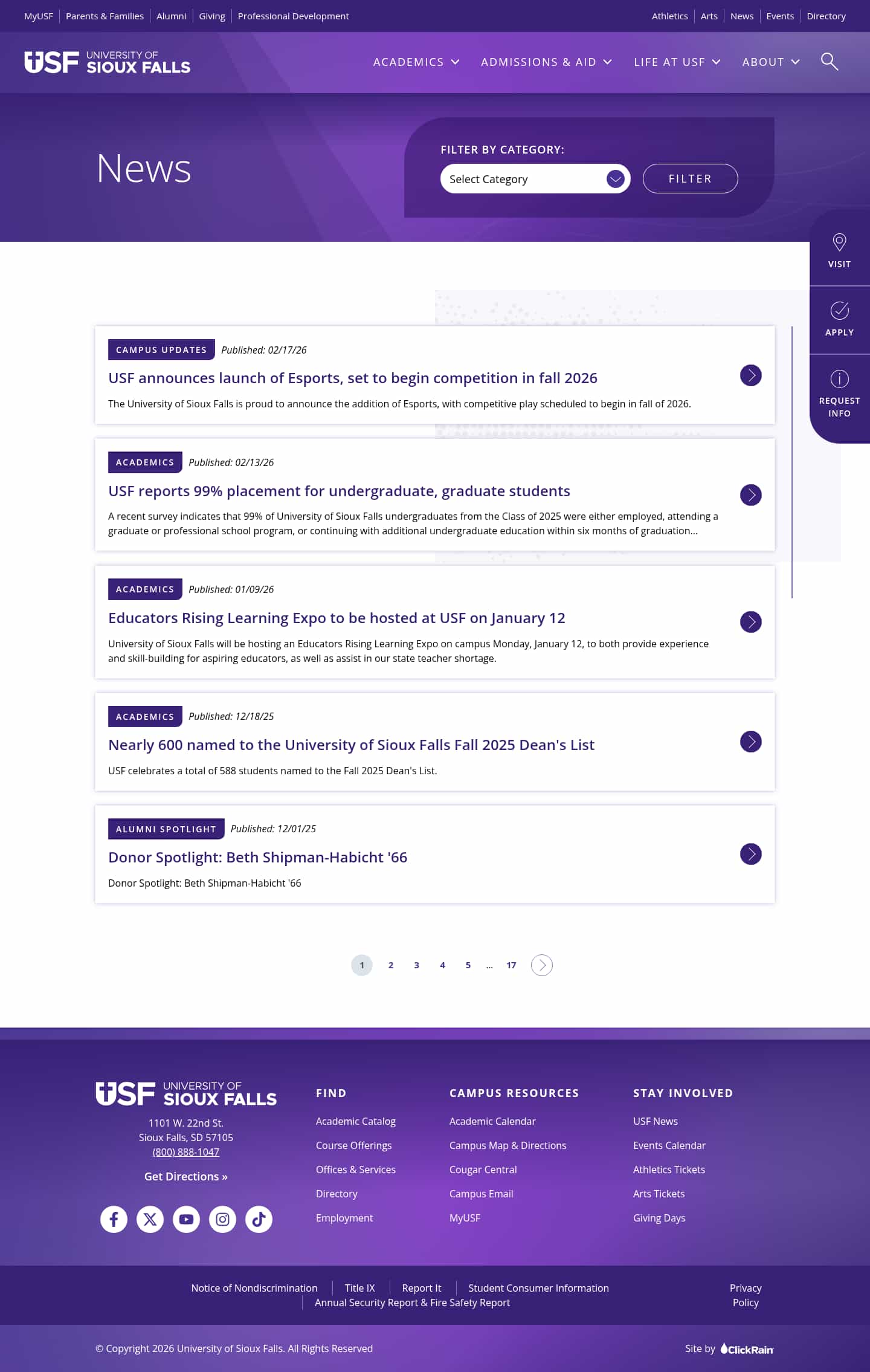 Latest website image capture