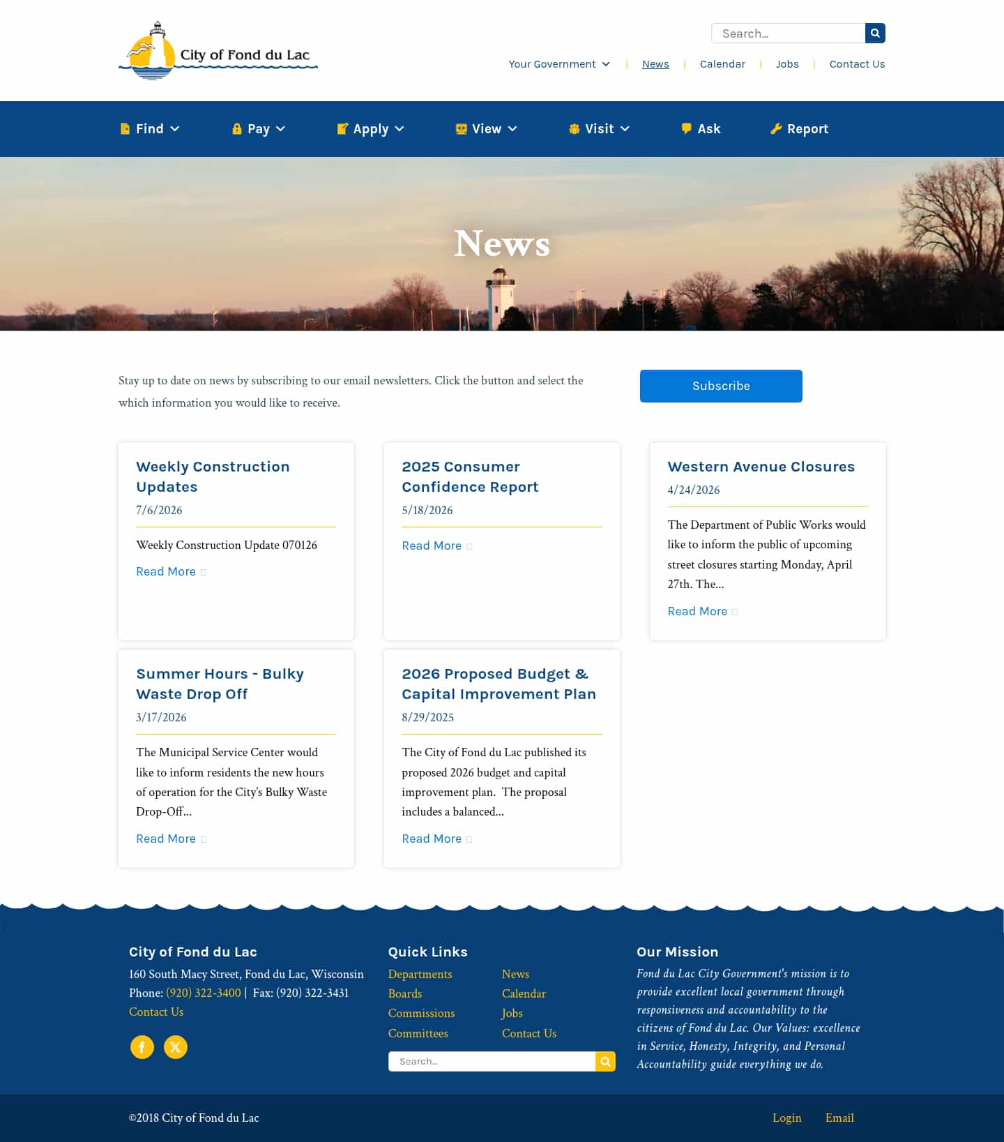 Latest website image capture