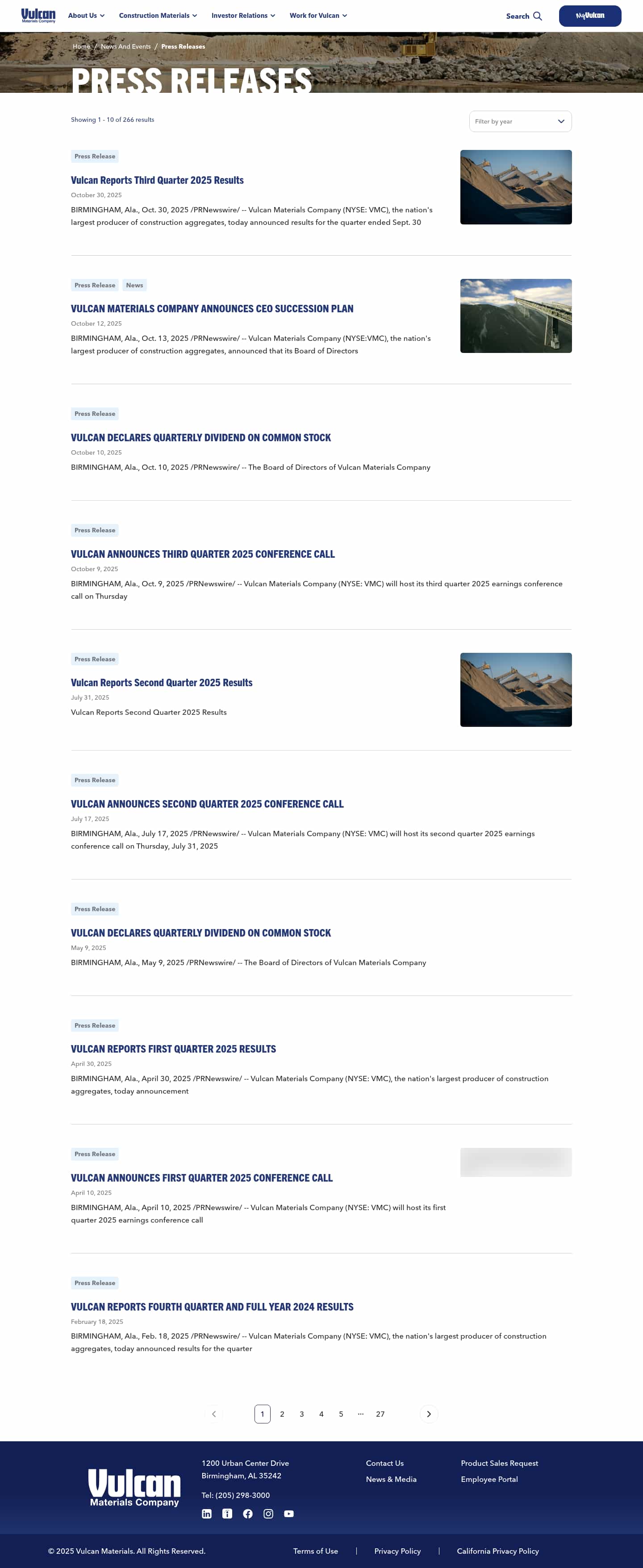 Latest website image capture