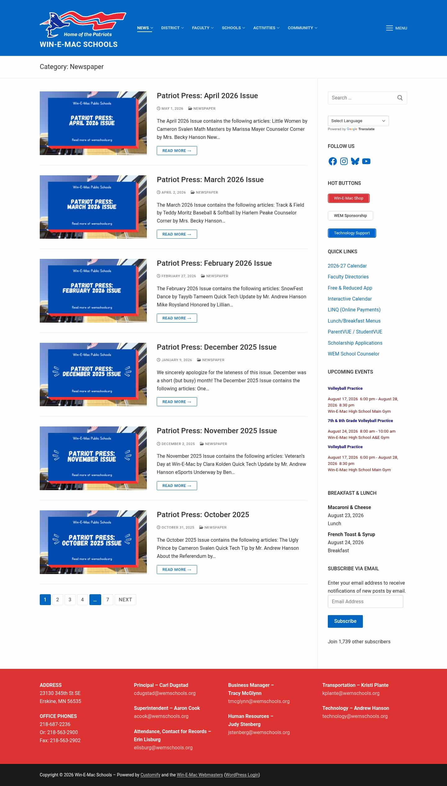Latest website image capture