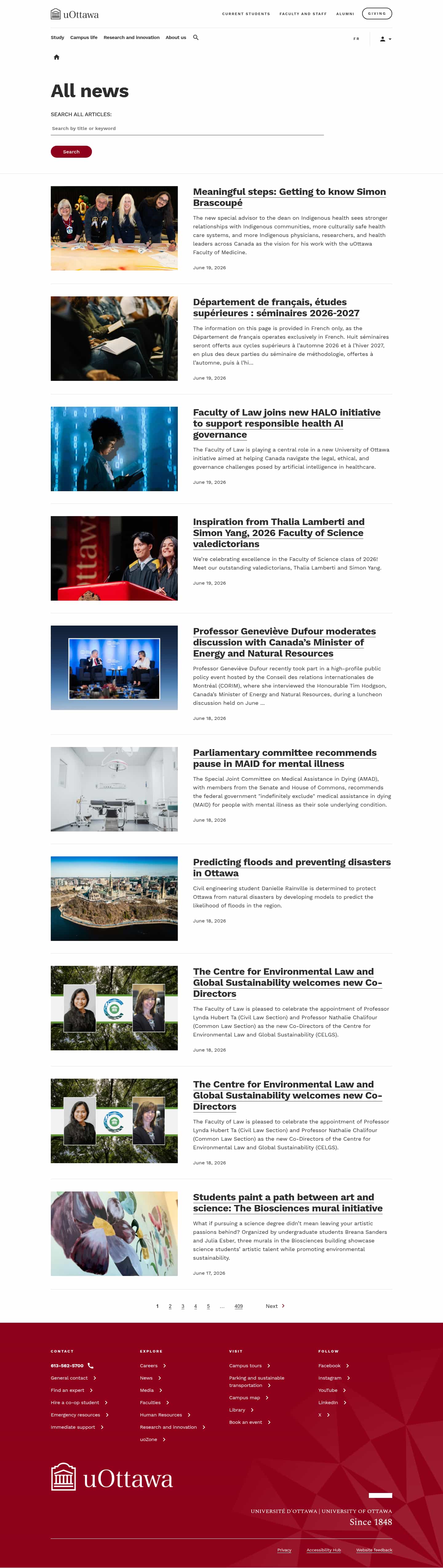 Latest website image capture