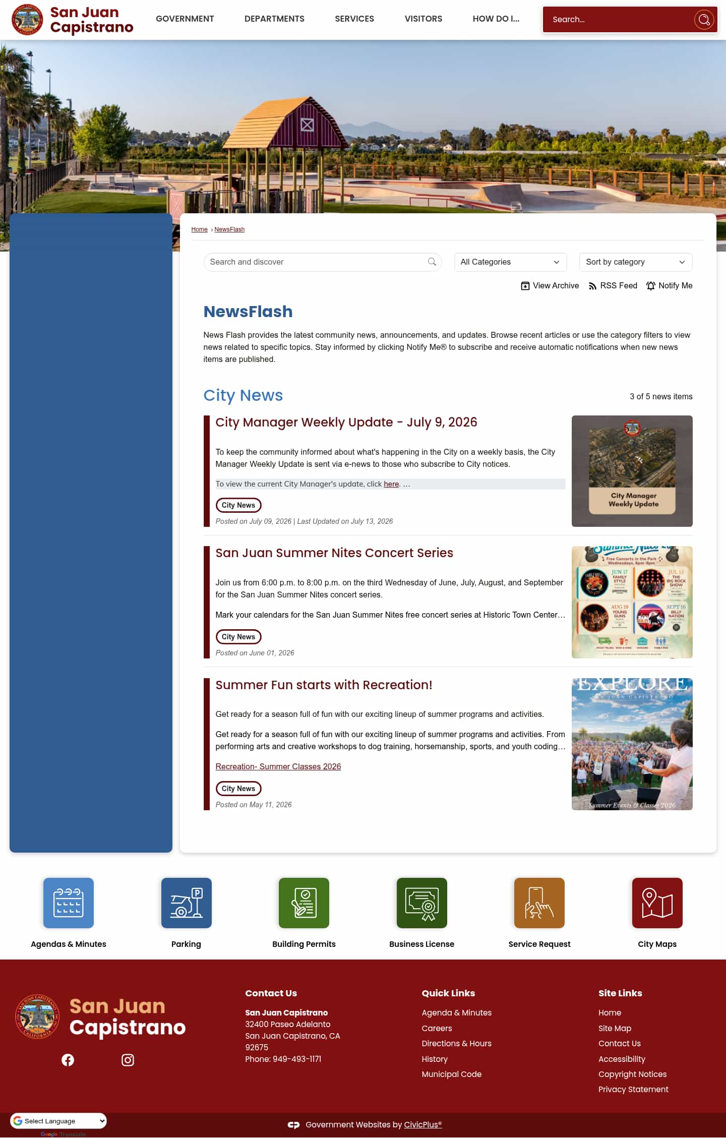 Latest website image capture