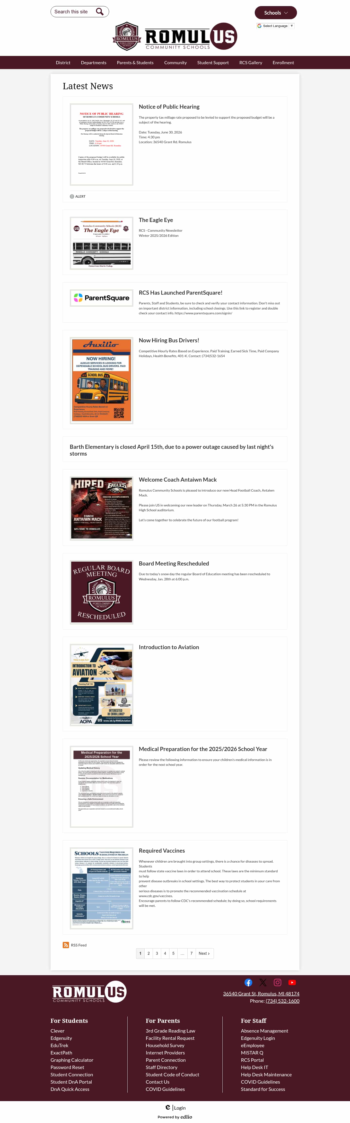 Latest website image capture