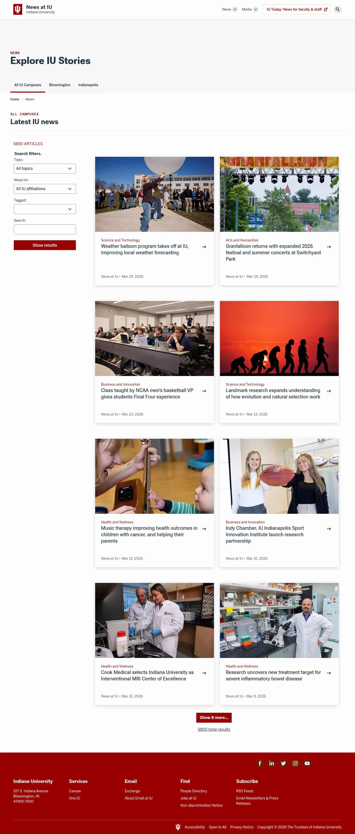 Latest website image capture