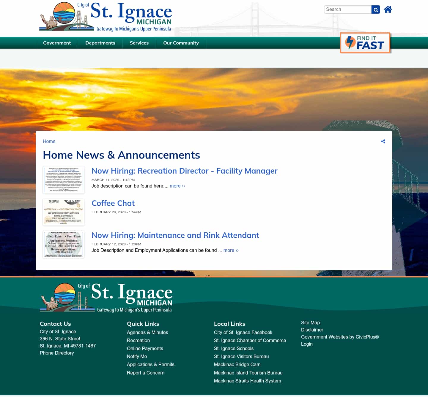 Latest website image capture