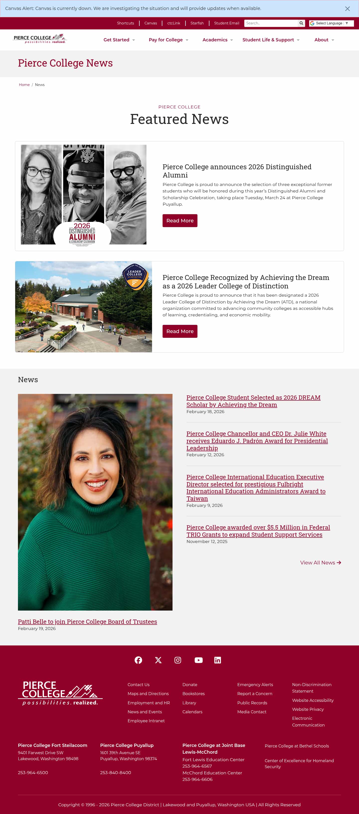 Latest website image capture