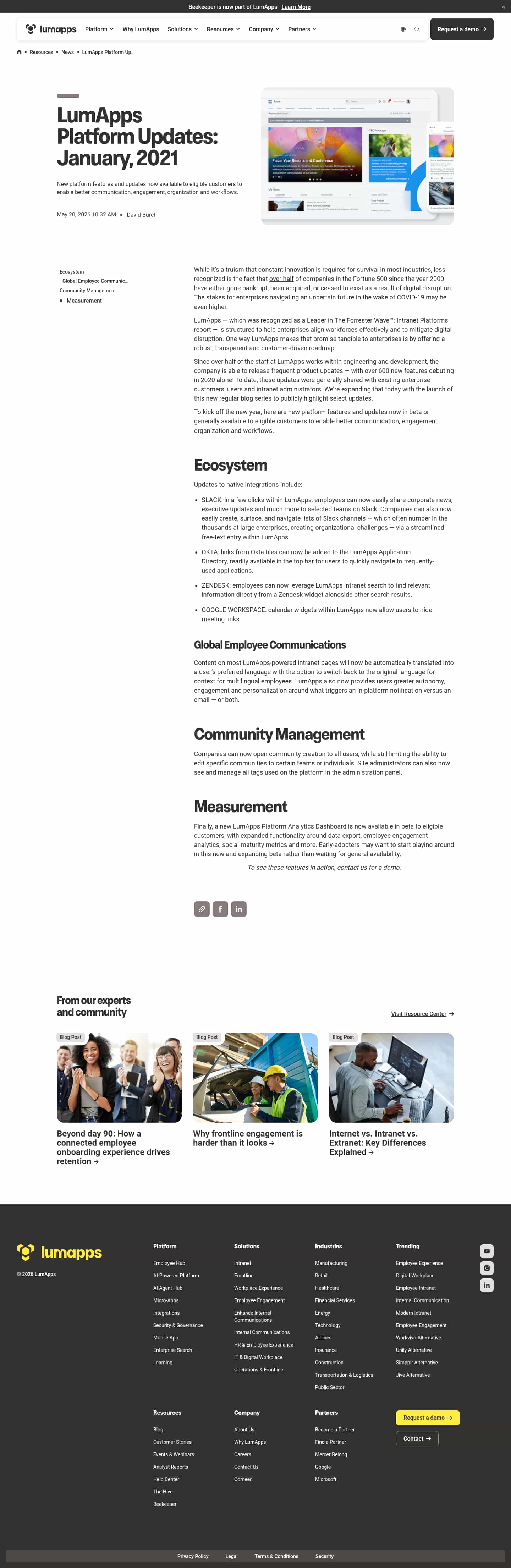 Latest website image capture