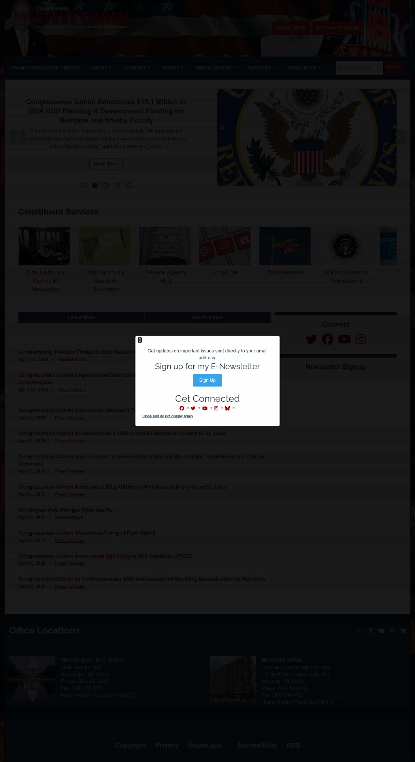Latest website image capture