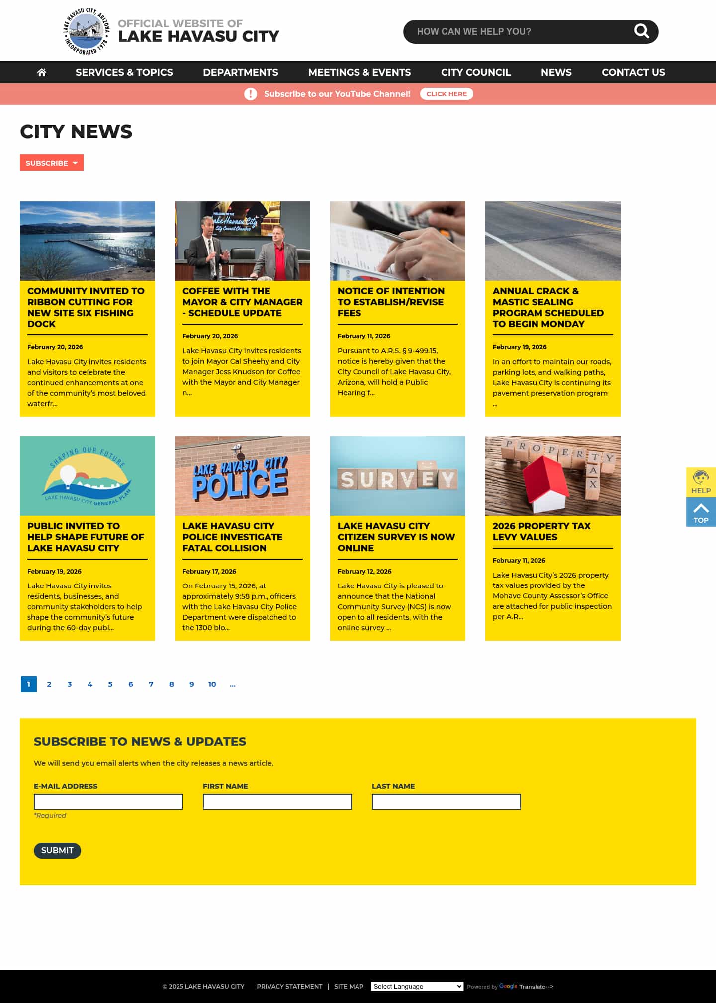 Latest website image capture