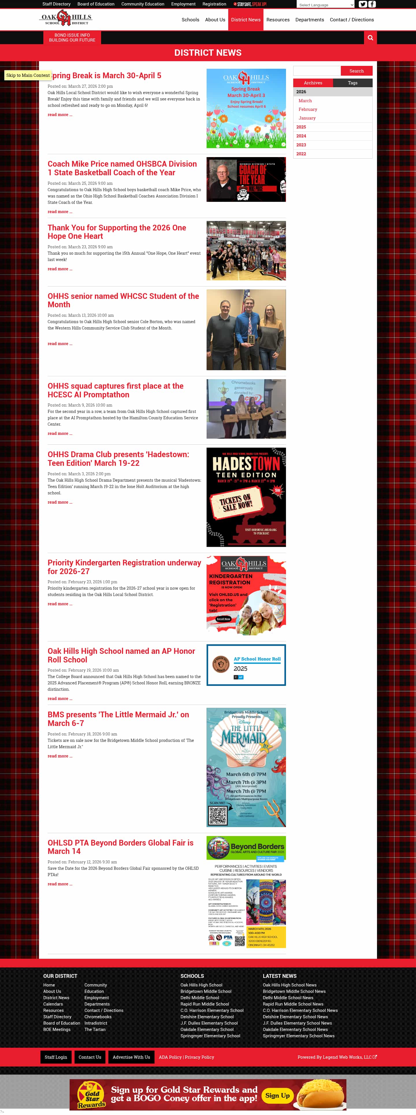 Latest website image capture