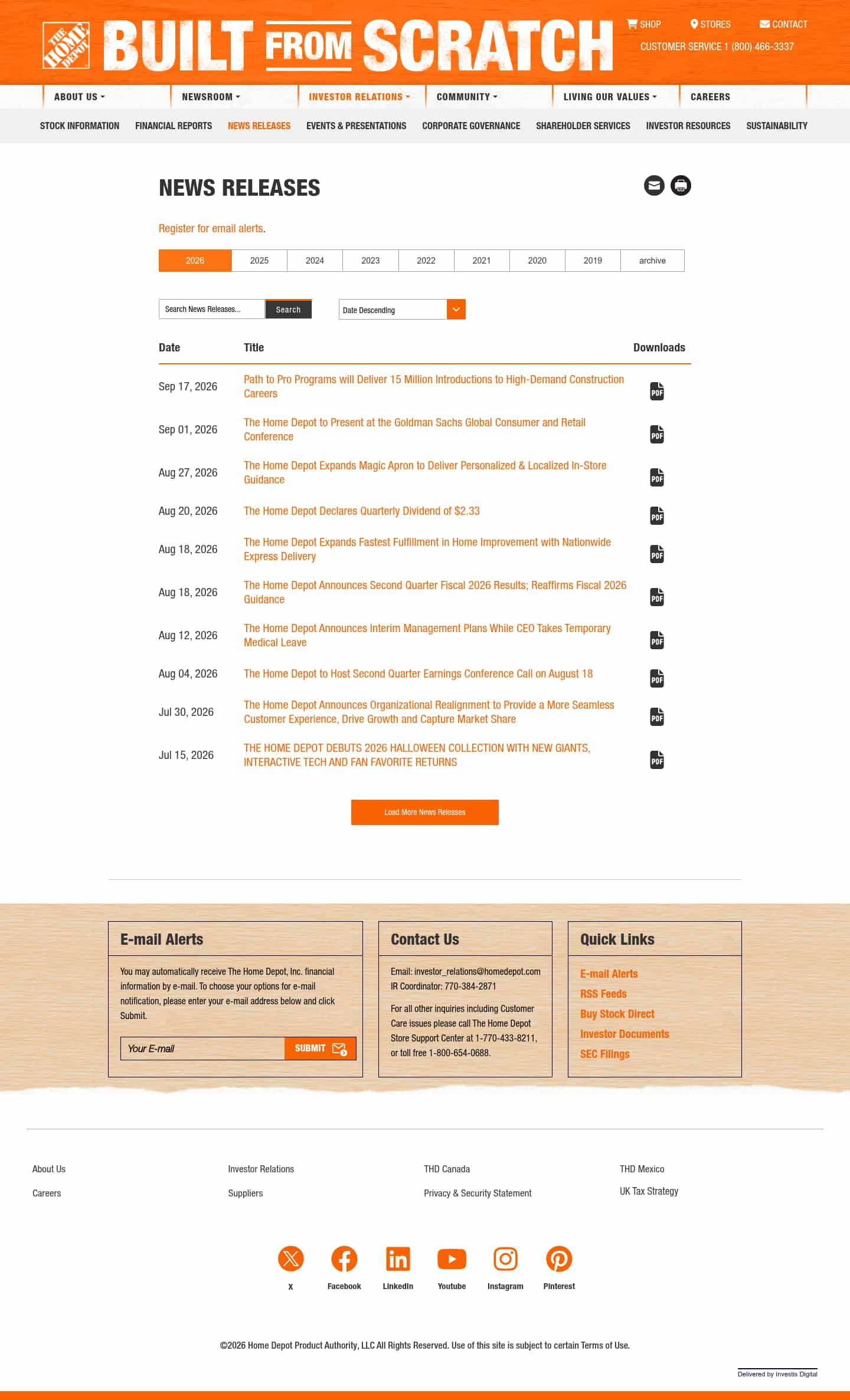 Latest website image capture