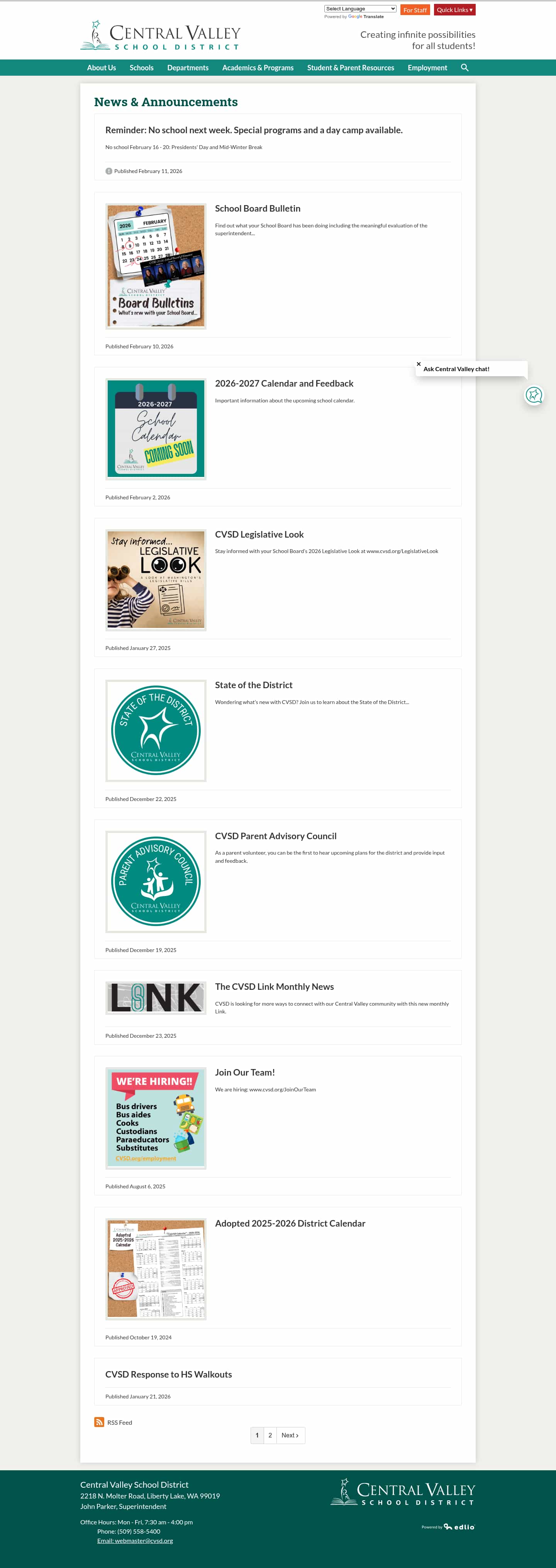 Latest website image capture