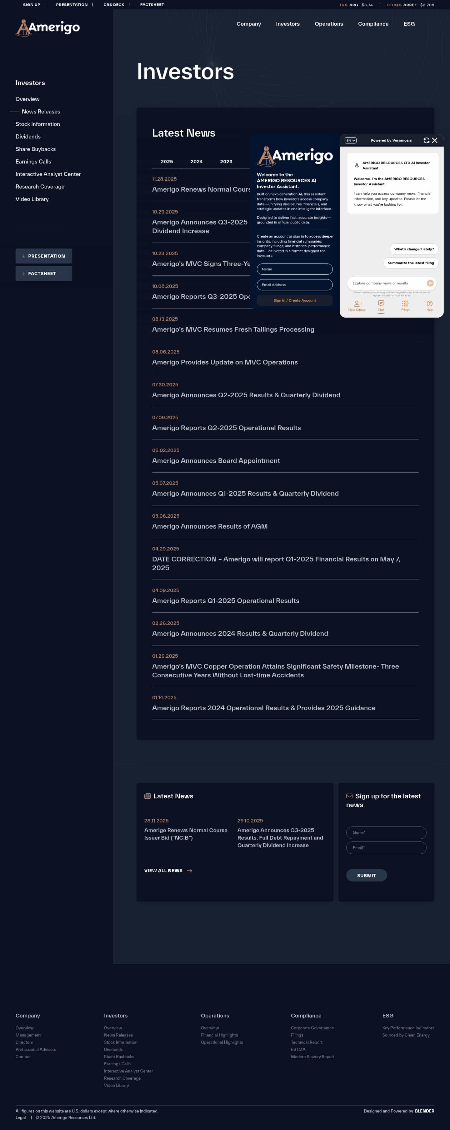 Latest website image capture