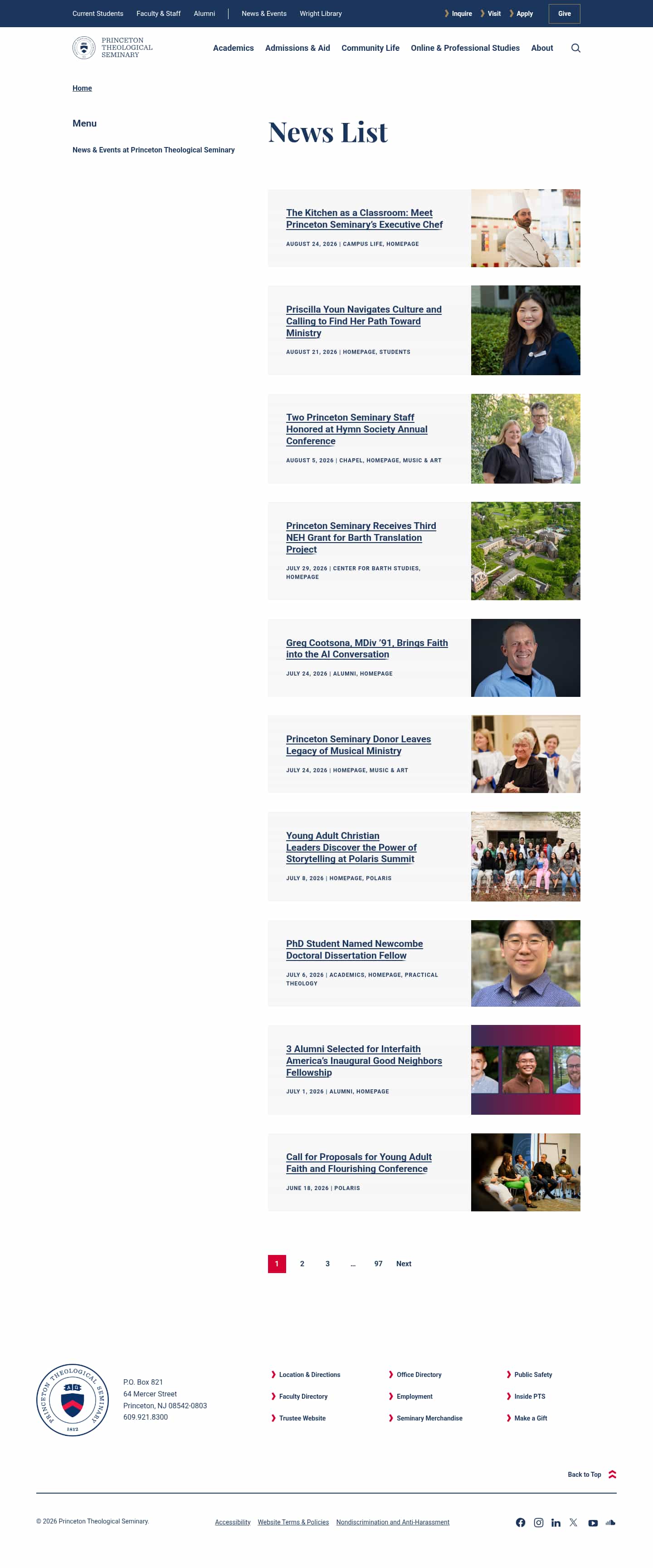 Latest website image capture