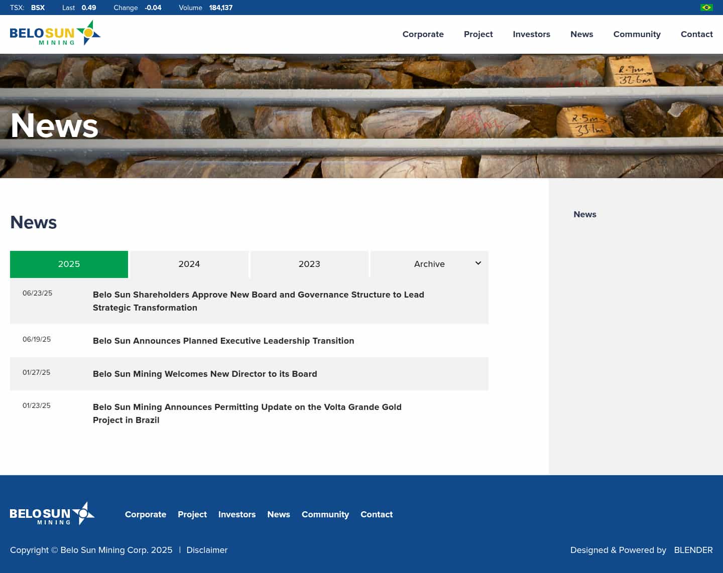 Latest website image capture