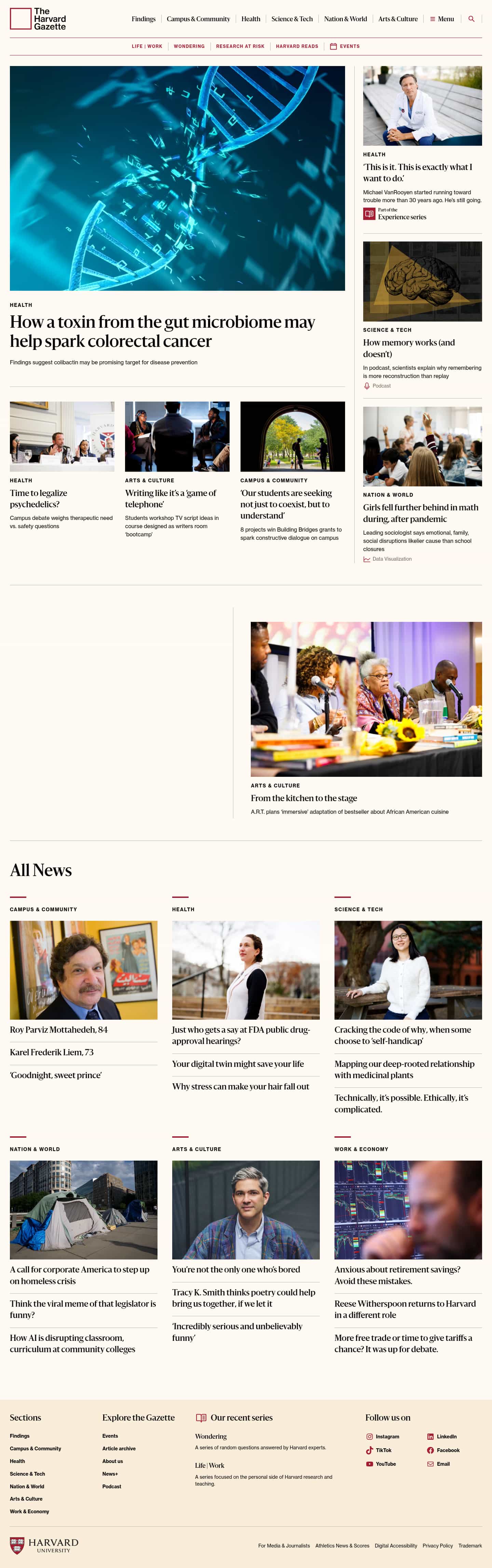 Latest website image capture