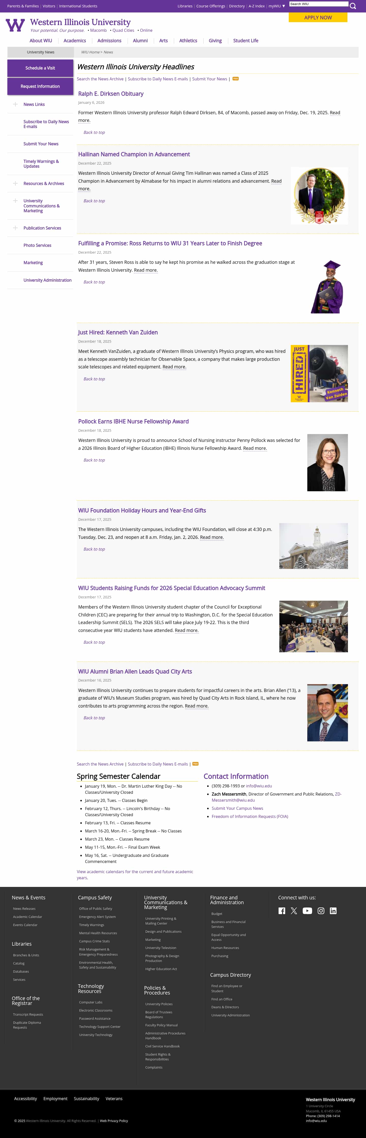 Latest website image capture