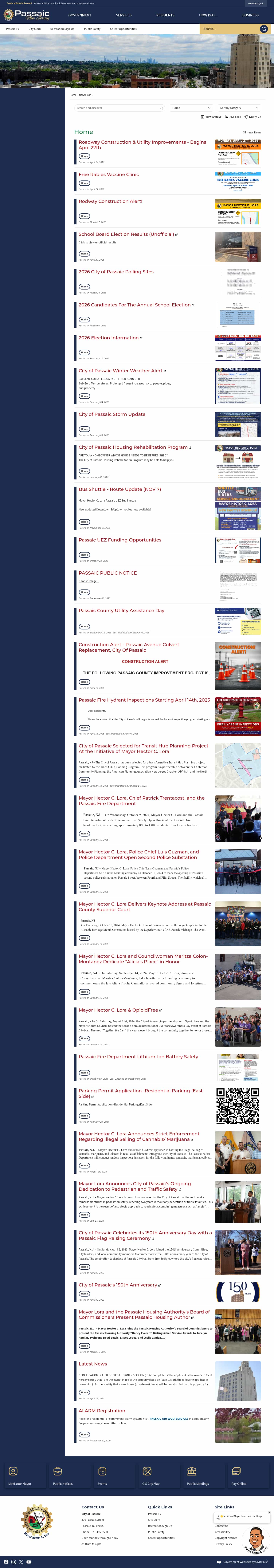 Latest website image capture