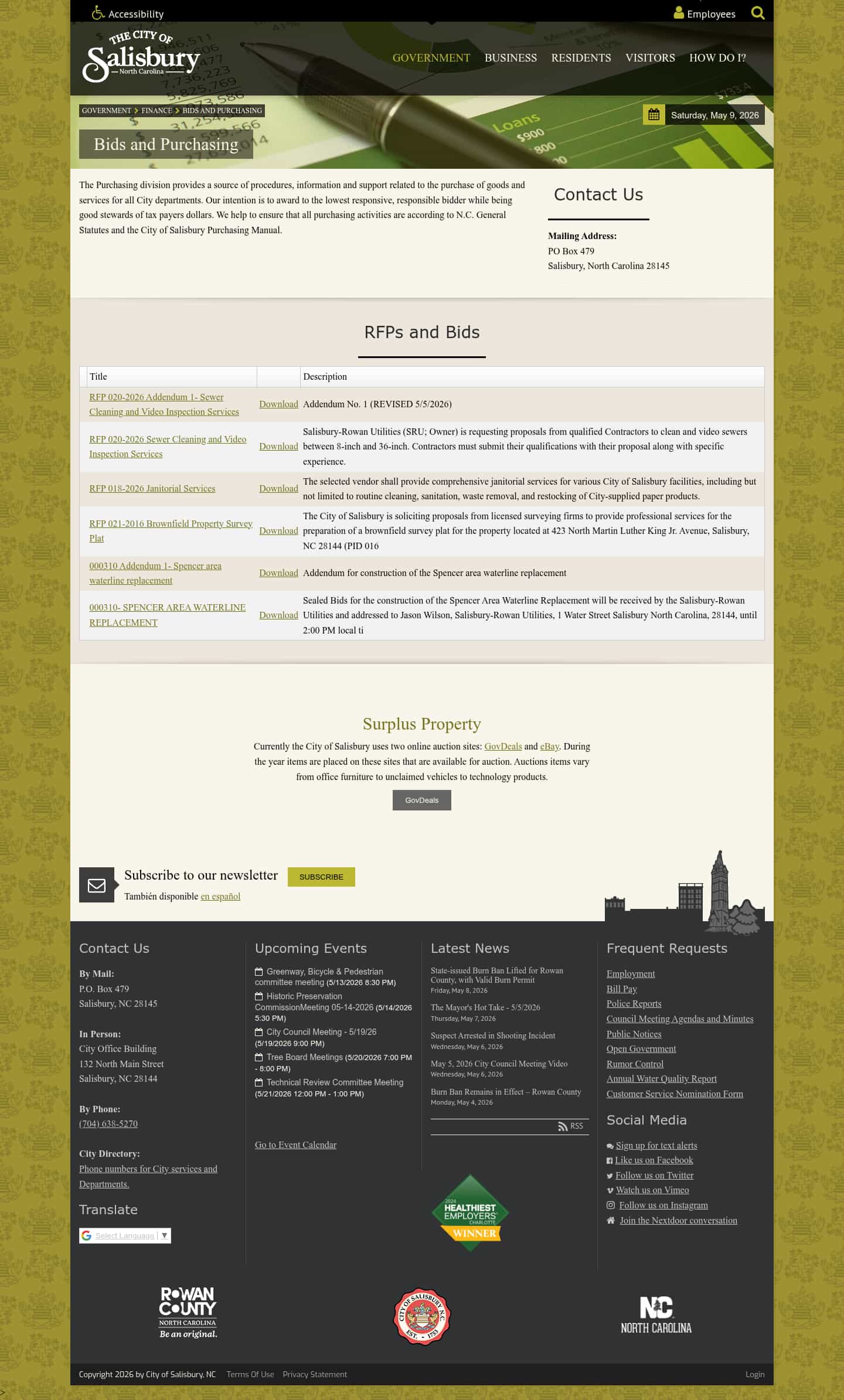Latest website image capture