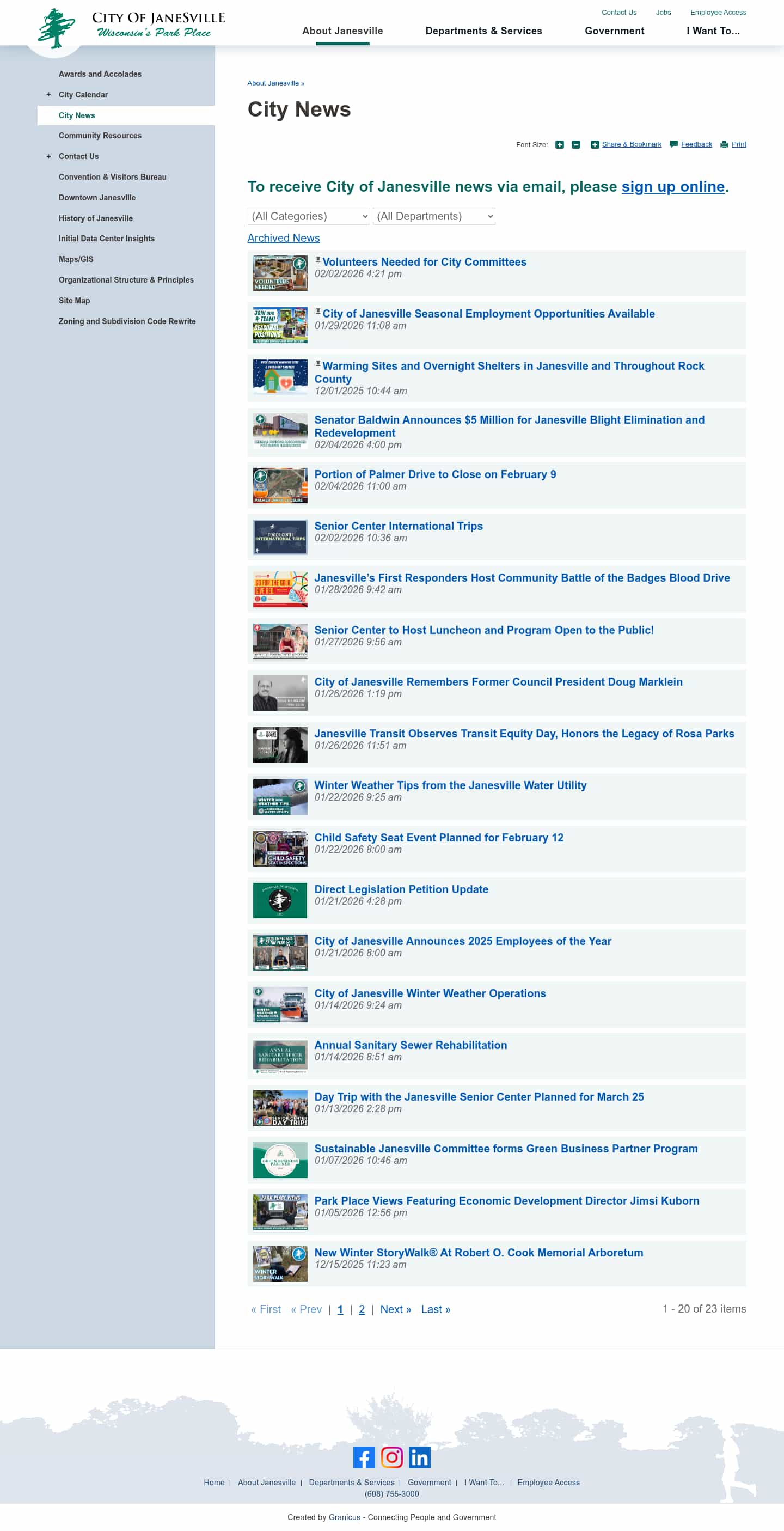 Latest website image capture