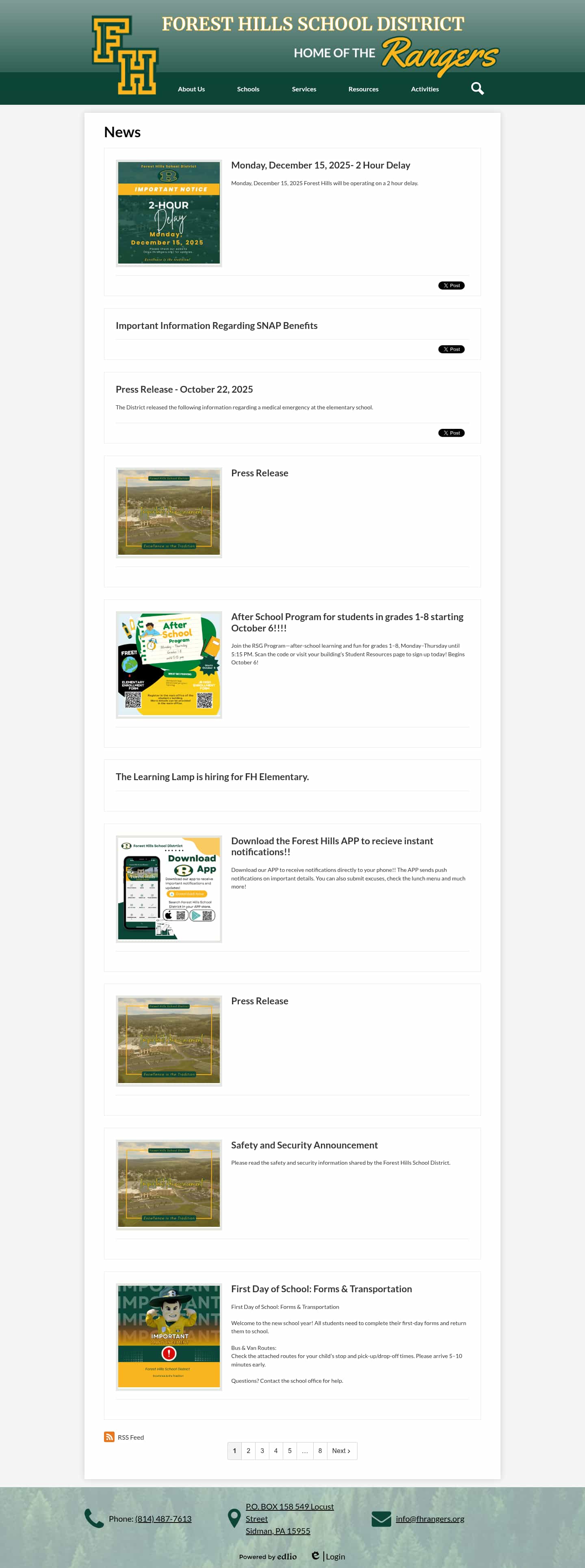 Latest website image capture