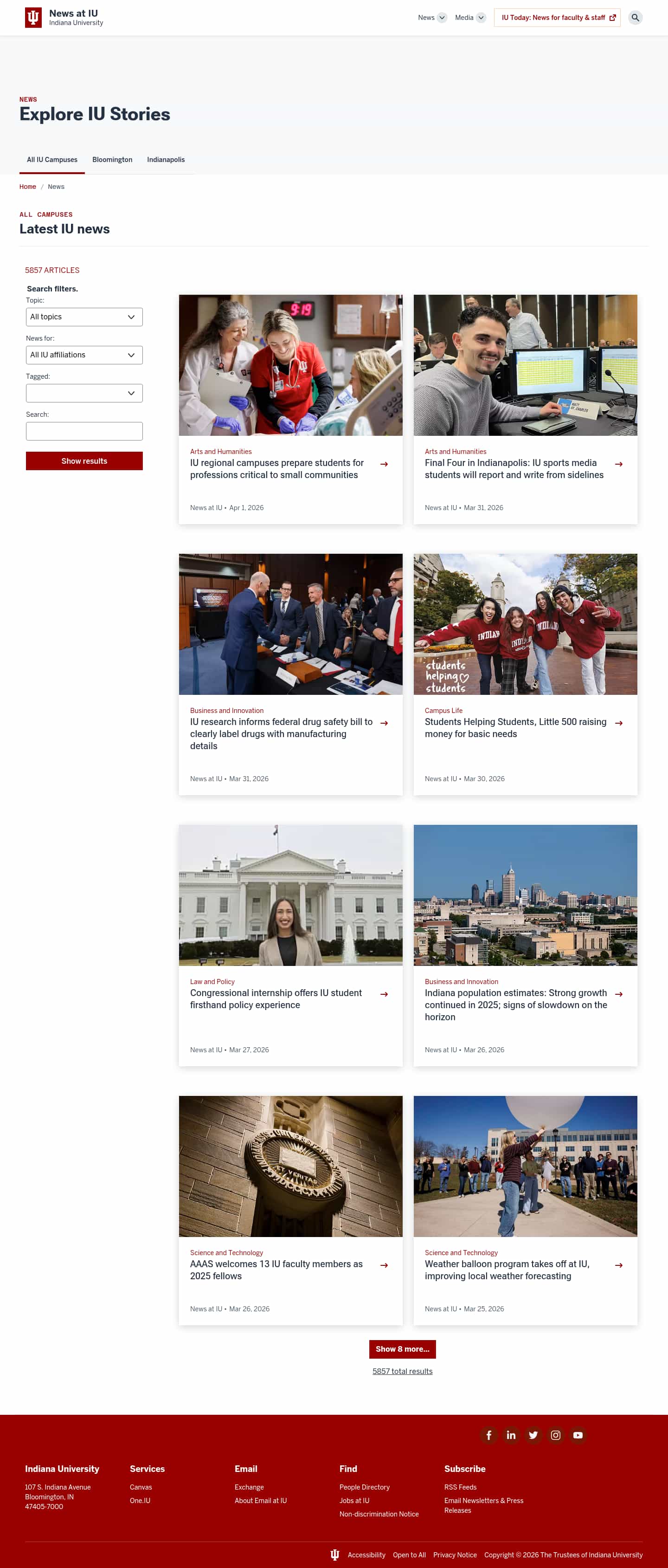 Latest website image capture