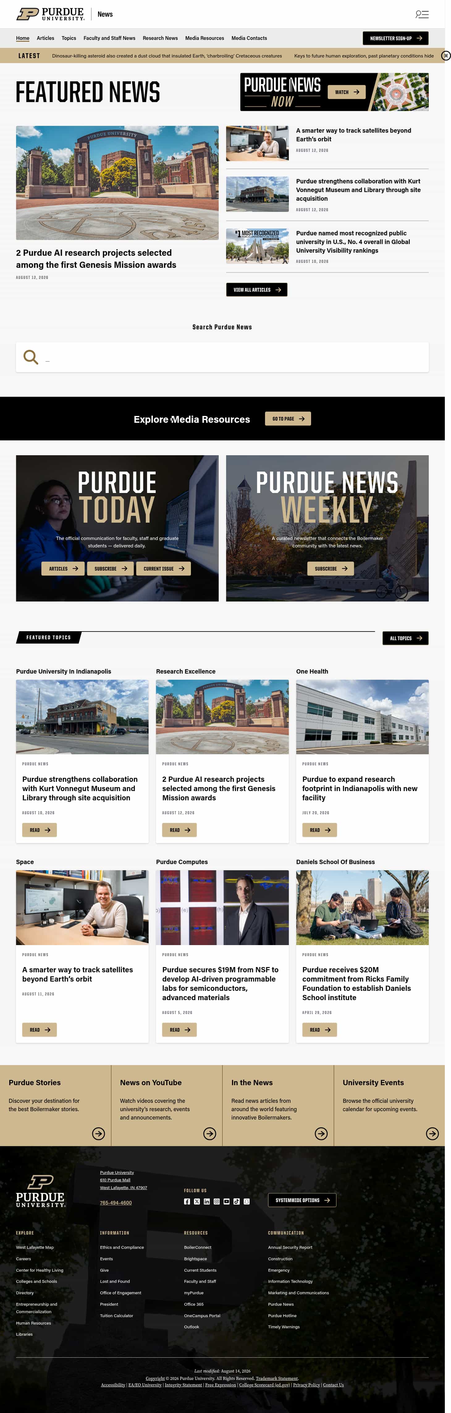 Latest website image capture