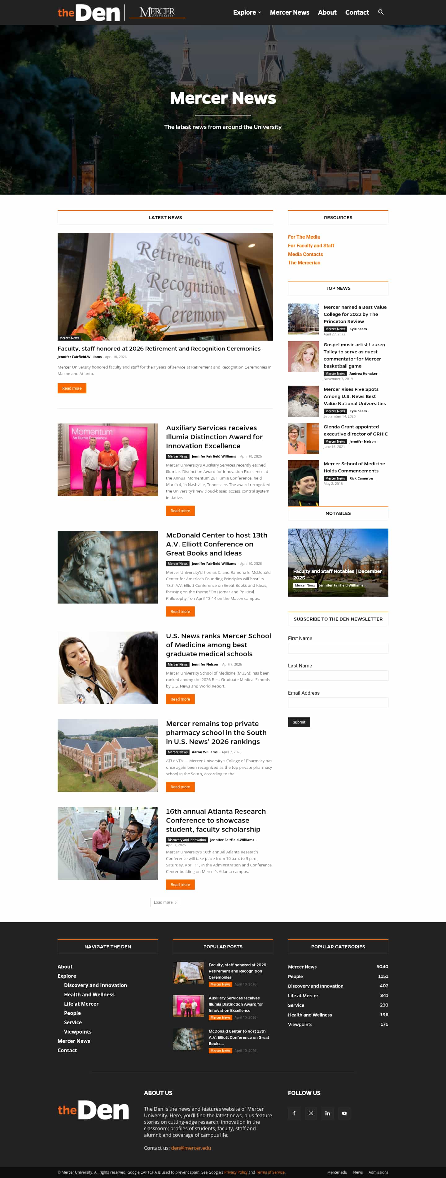 Latest website image capture