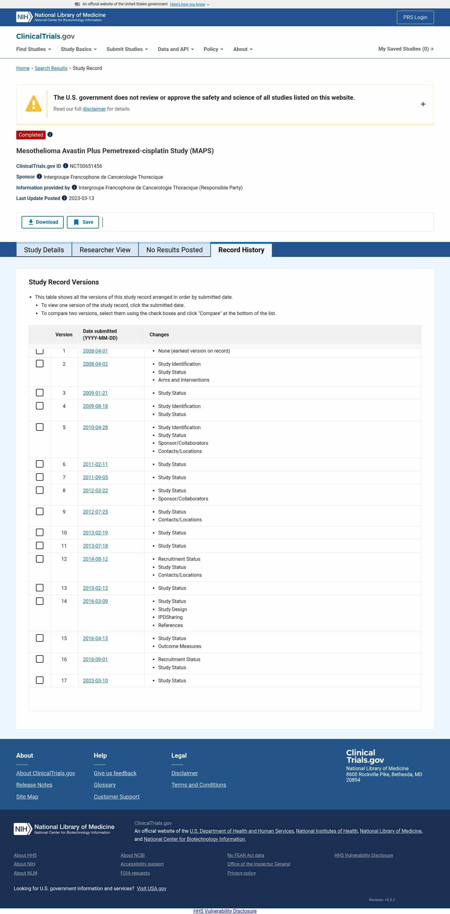 Latest website image capture