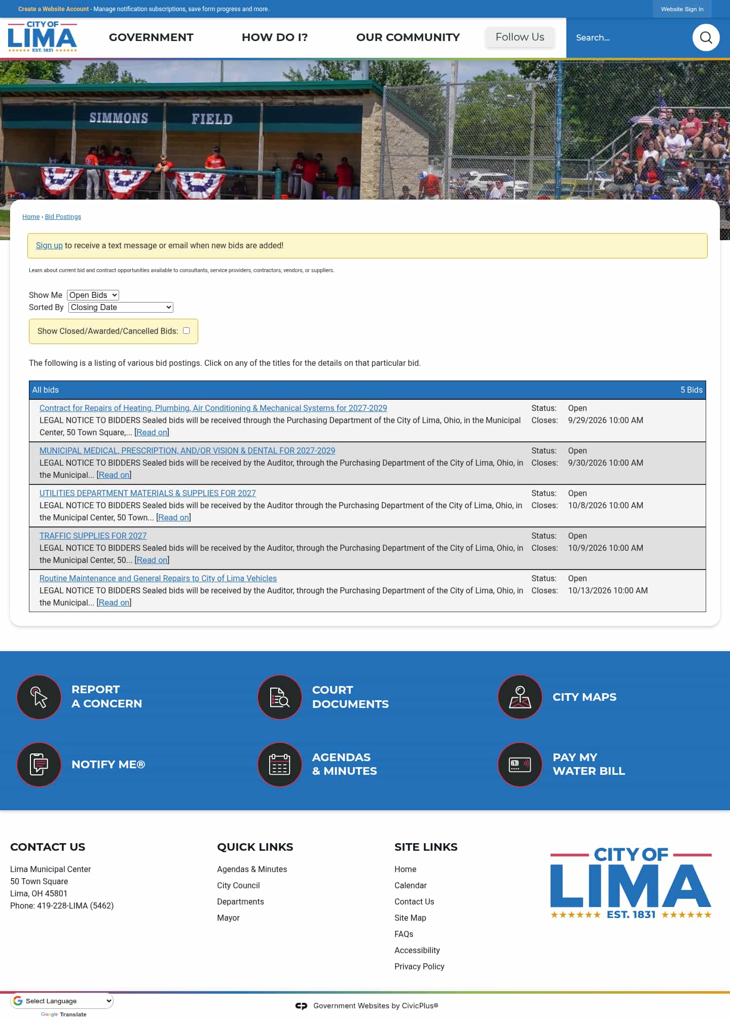 Latest website image capture