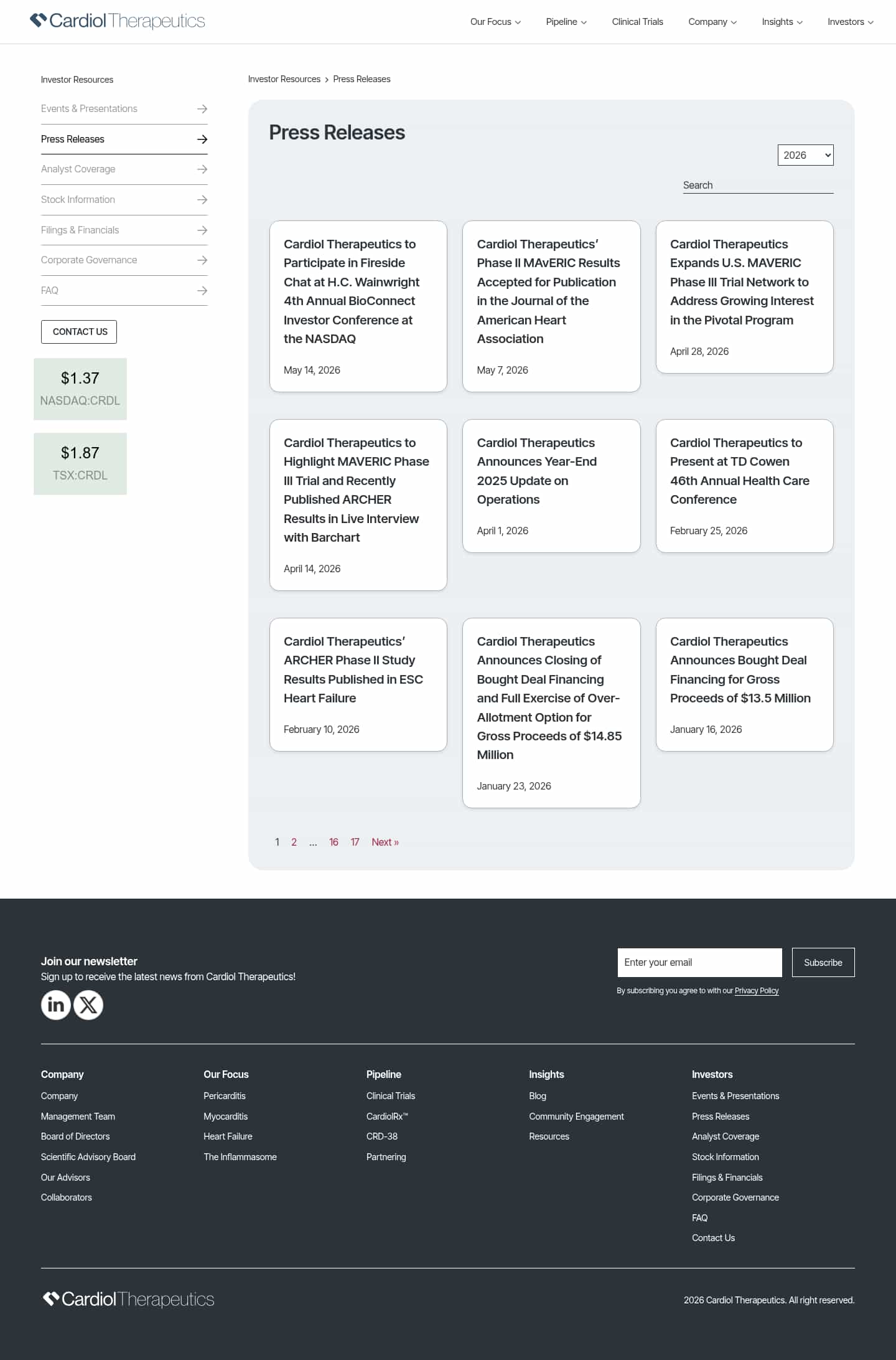 Latest website image capture