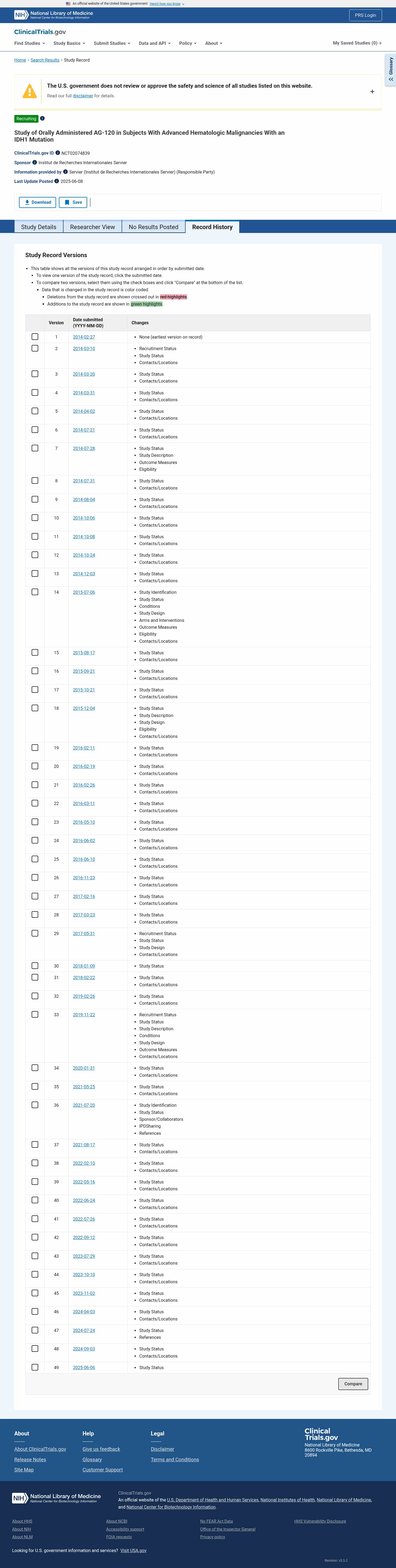 Latest website image capture