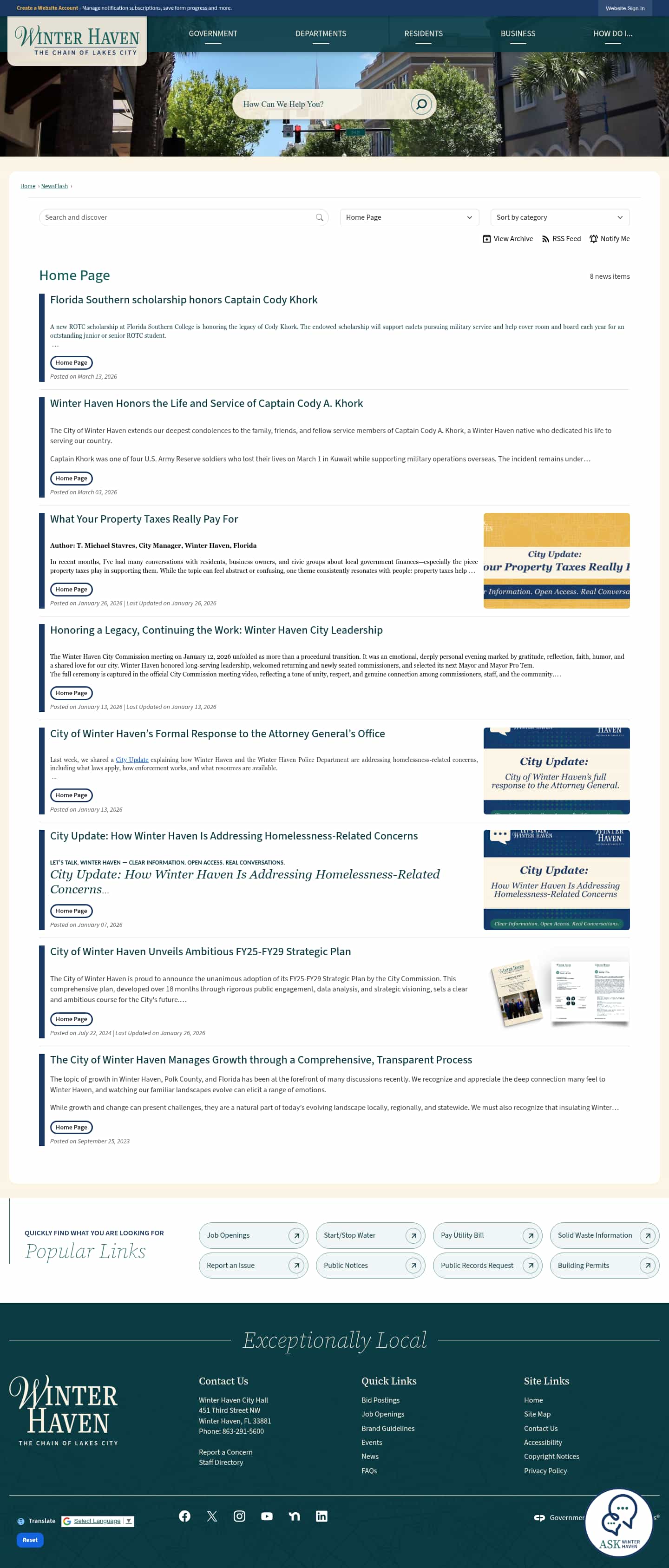 Latest website image capture