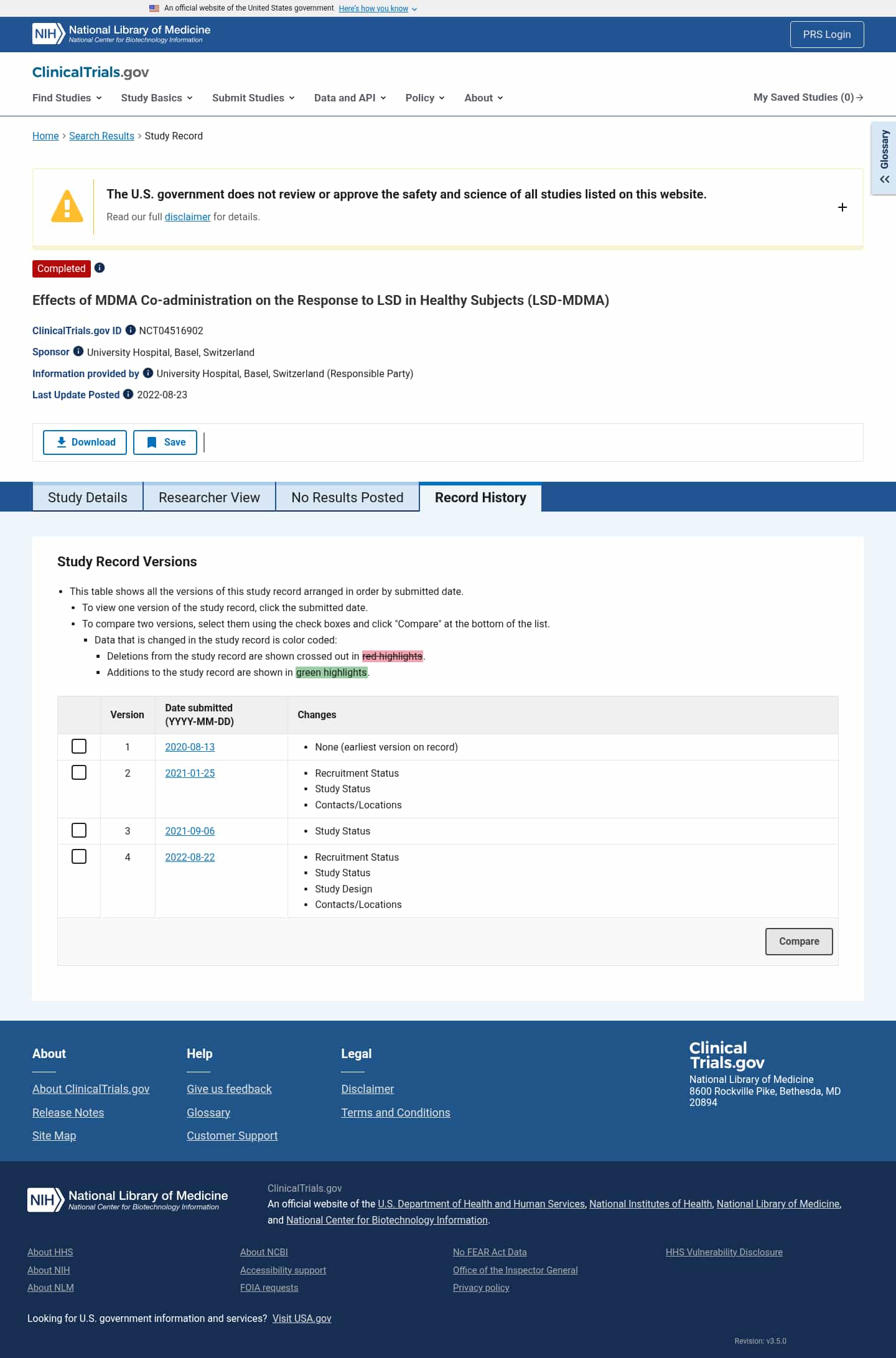 Latest website image capture