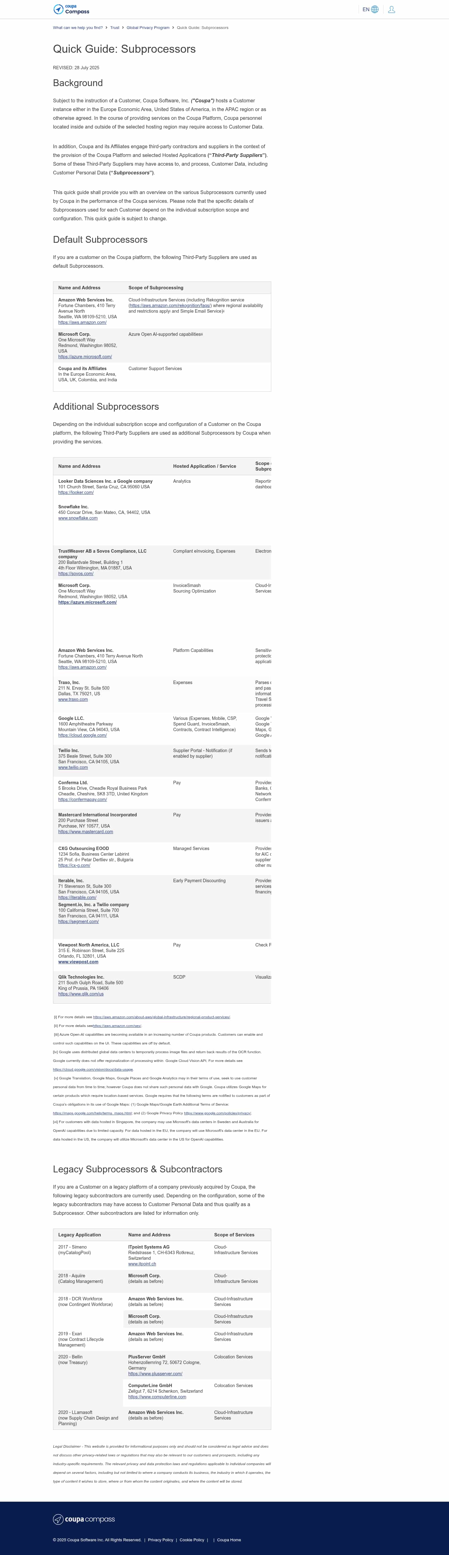 Latest website image capture