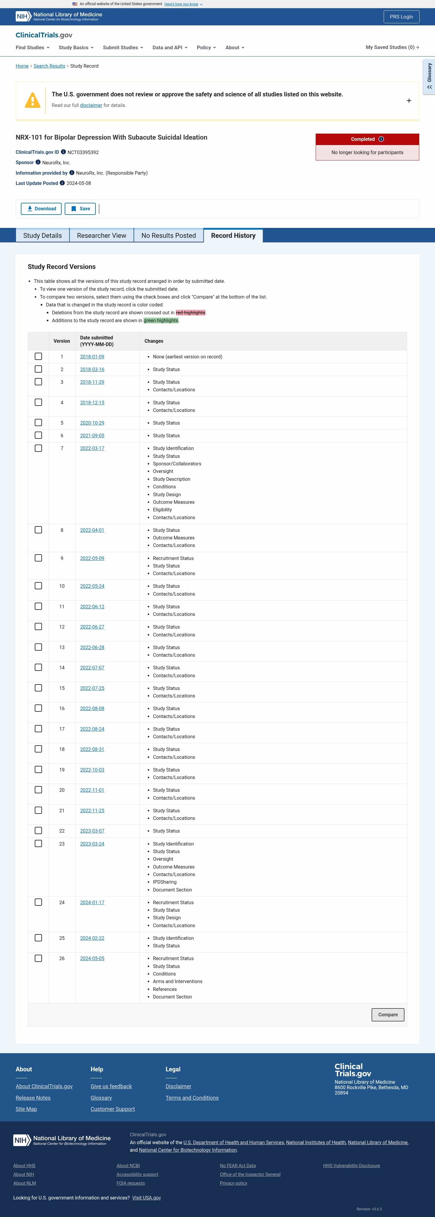 Latest website image capture