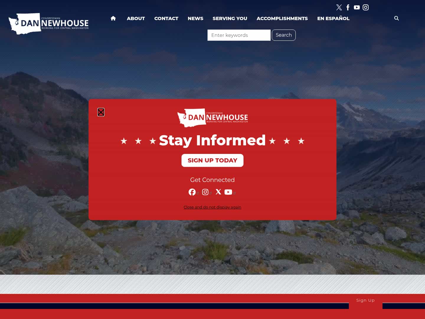 Latest website image capture